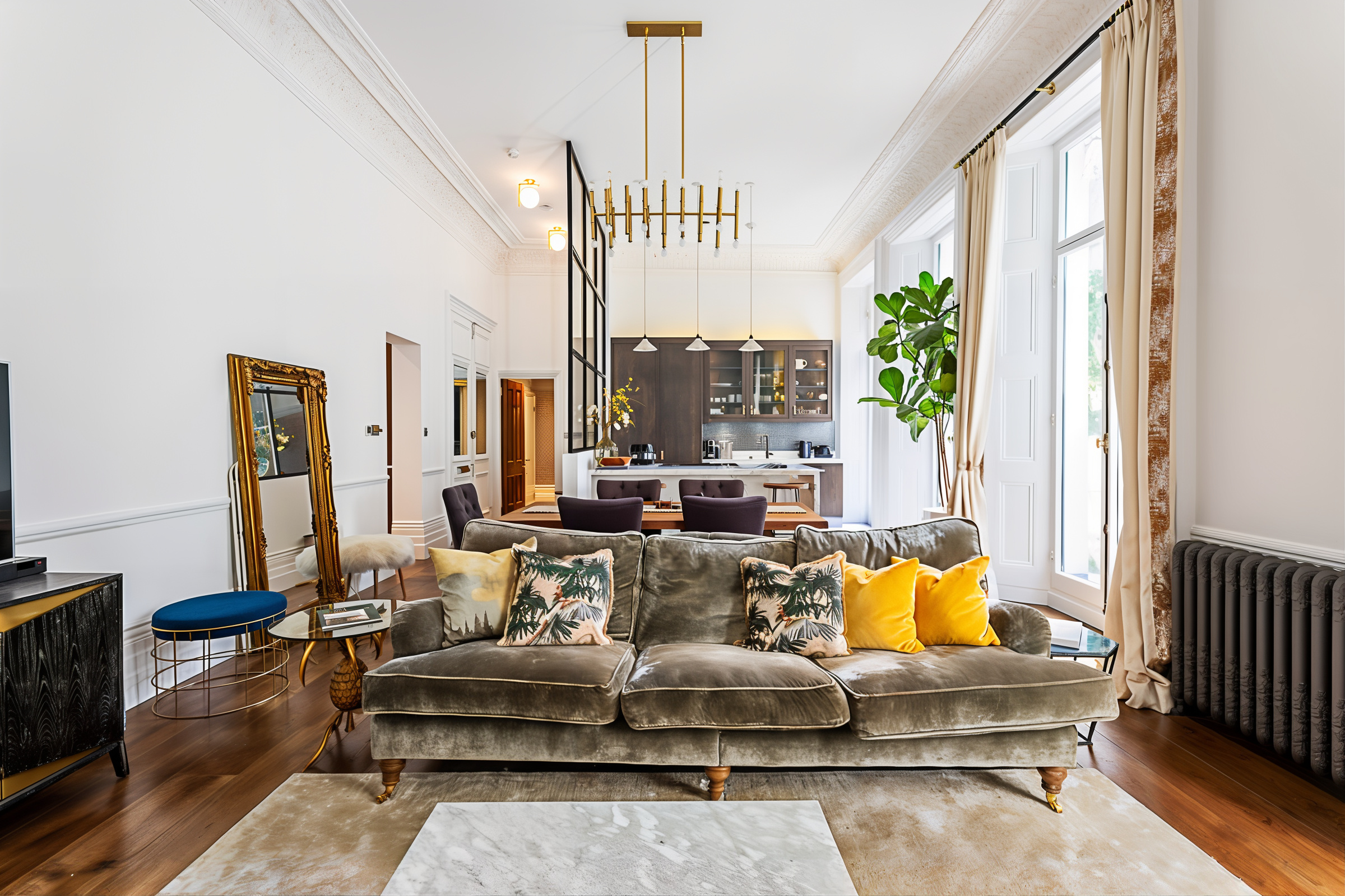 House Gloaming Golborne Notting Hill-750008: Elegant 2-Bedroom Apartment for Families, Notting Hill