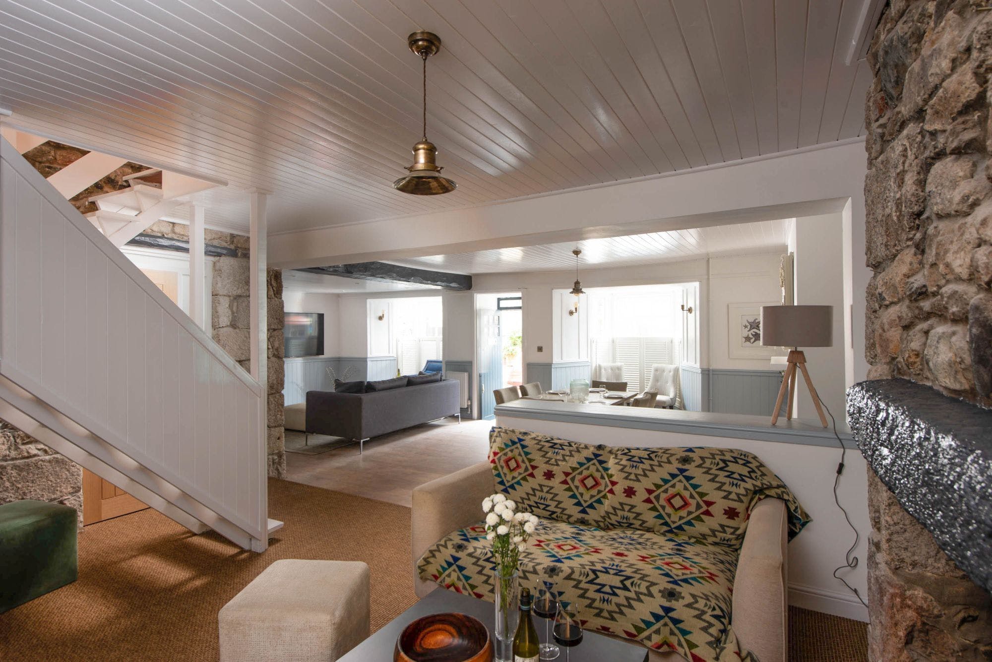 House Gorse Lelant St Ives: Spacious 4-Bedroom Apartment with Seaviews and Family-Friendly Features, St Ives