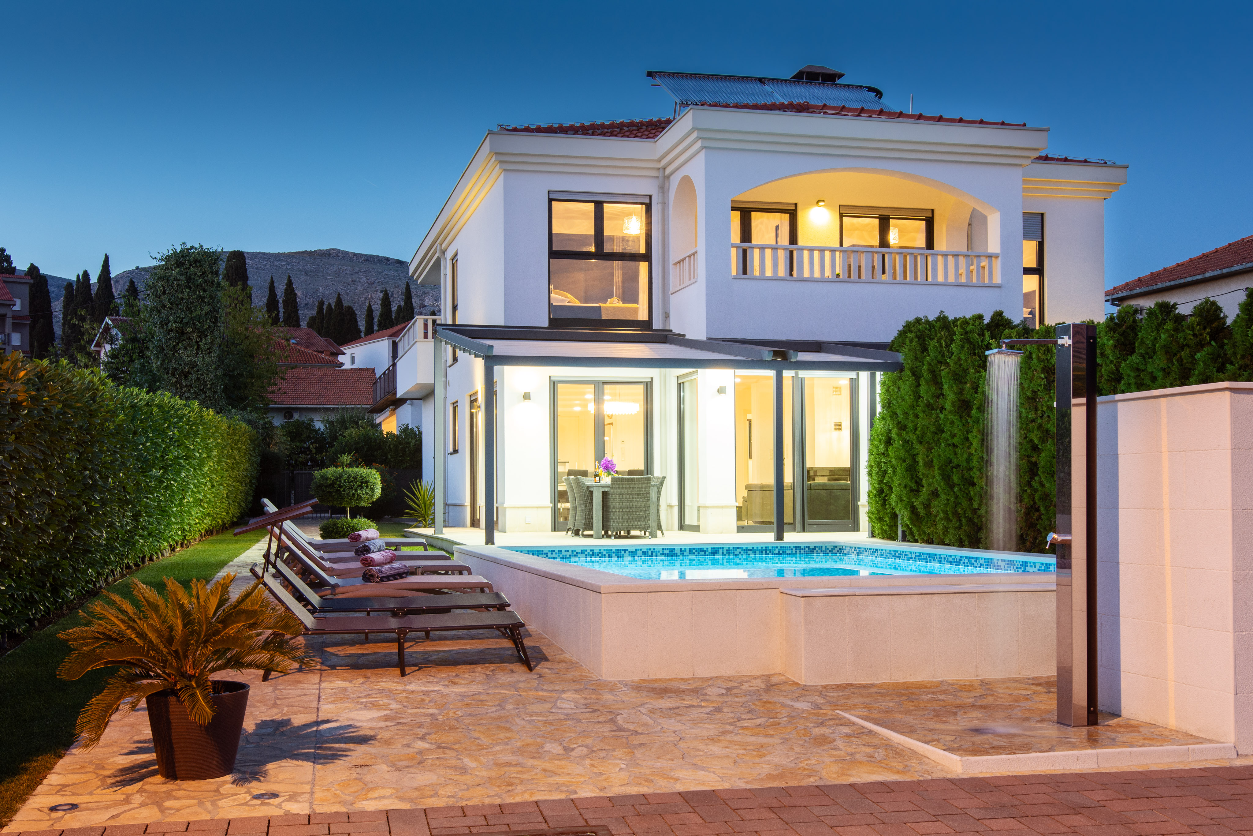 Kuća Safran Žnjan Split-778891: Spacious 5-Bedroom Apartment with Seaview and Pool, Split