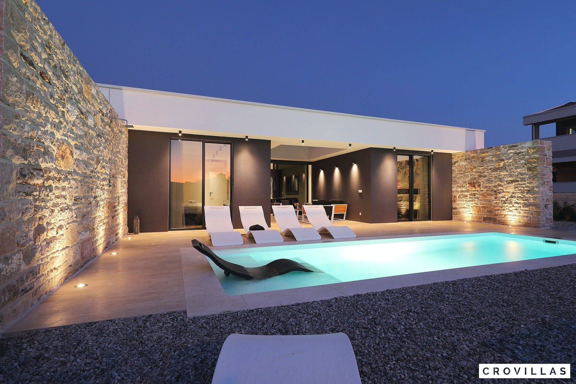 Kuća Safran Puntamika Zadar: Modern 3-Bedroom Apartment with Seaview and Pool, Zadar