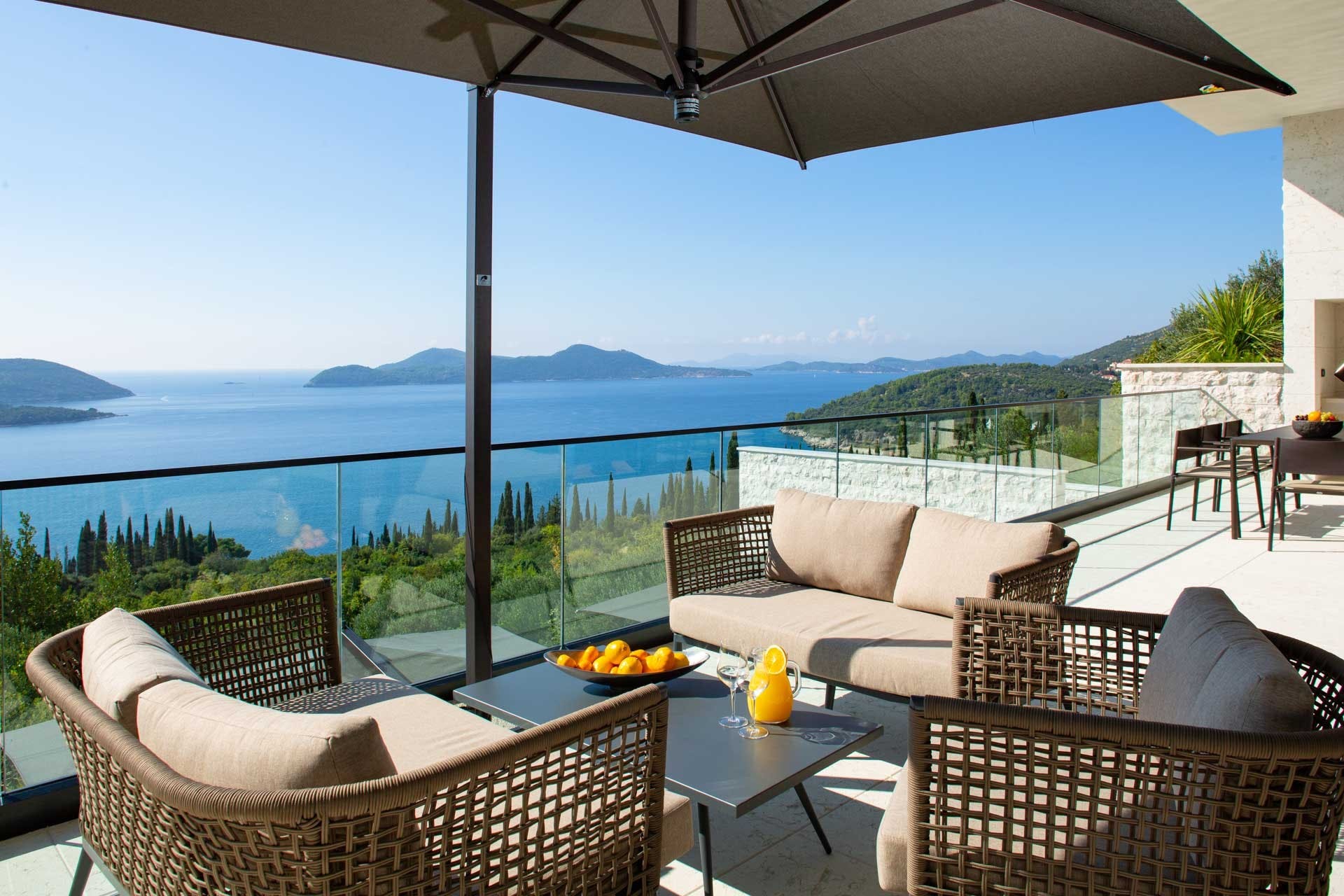 Kuća Maestrale Lapad Dubrovnik: Luxury 5-Bedroom Apartment with Seaview and Pool, Dubrovnik
