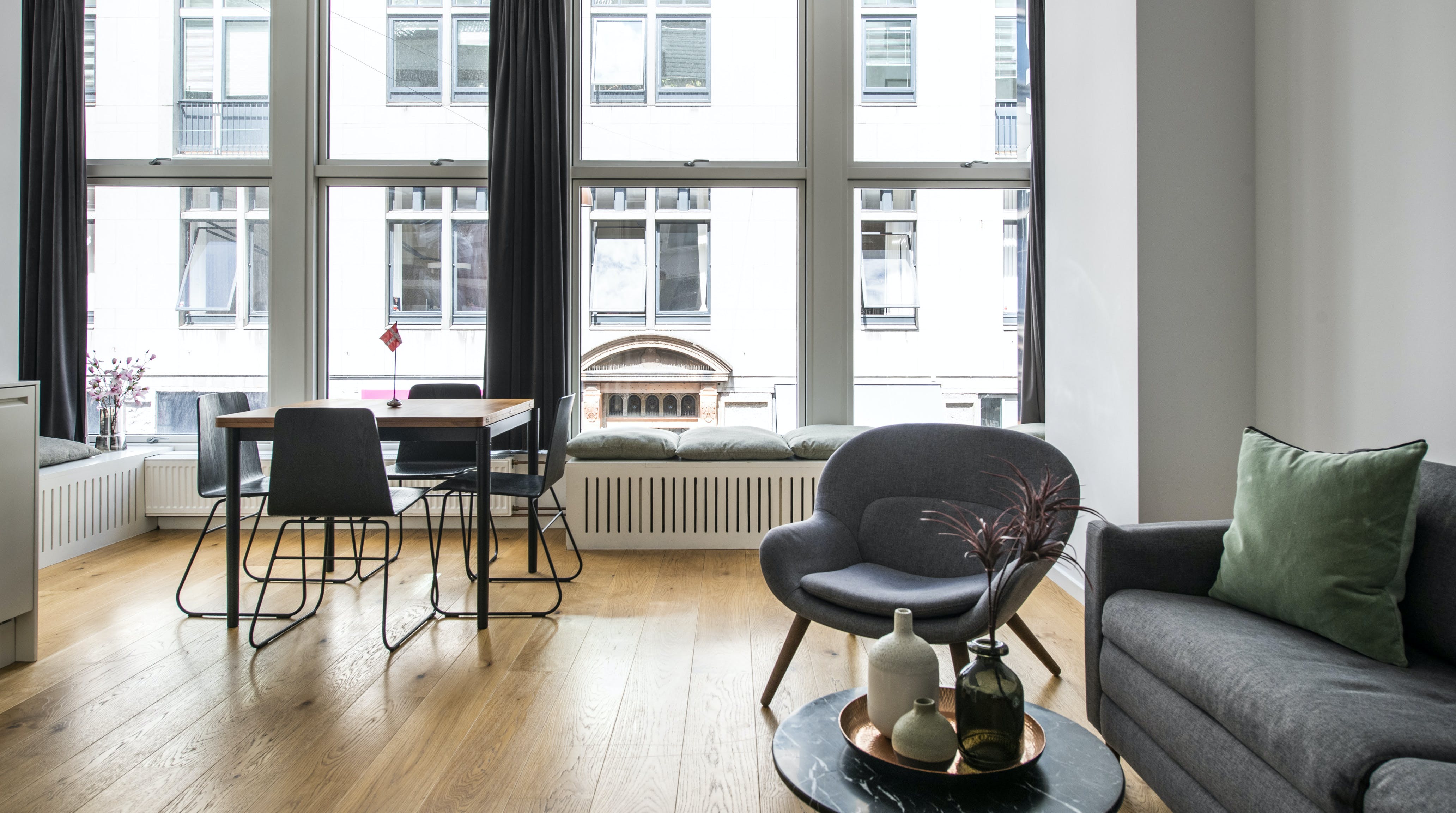 Lejlighed Højbro Gammel Strand: Modern 1-Bedroom Apartment with Seaviews, Apartment Rental Gammel Strand