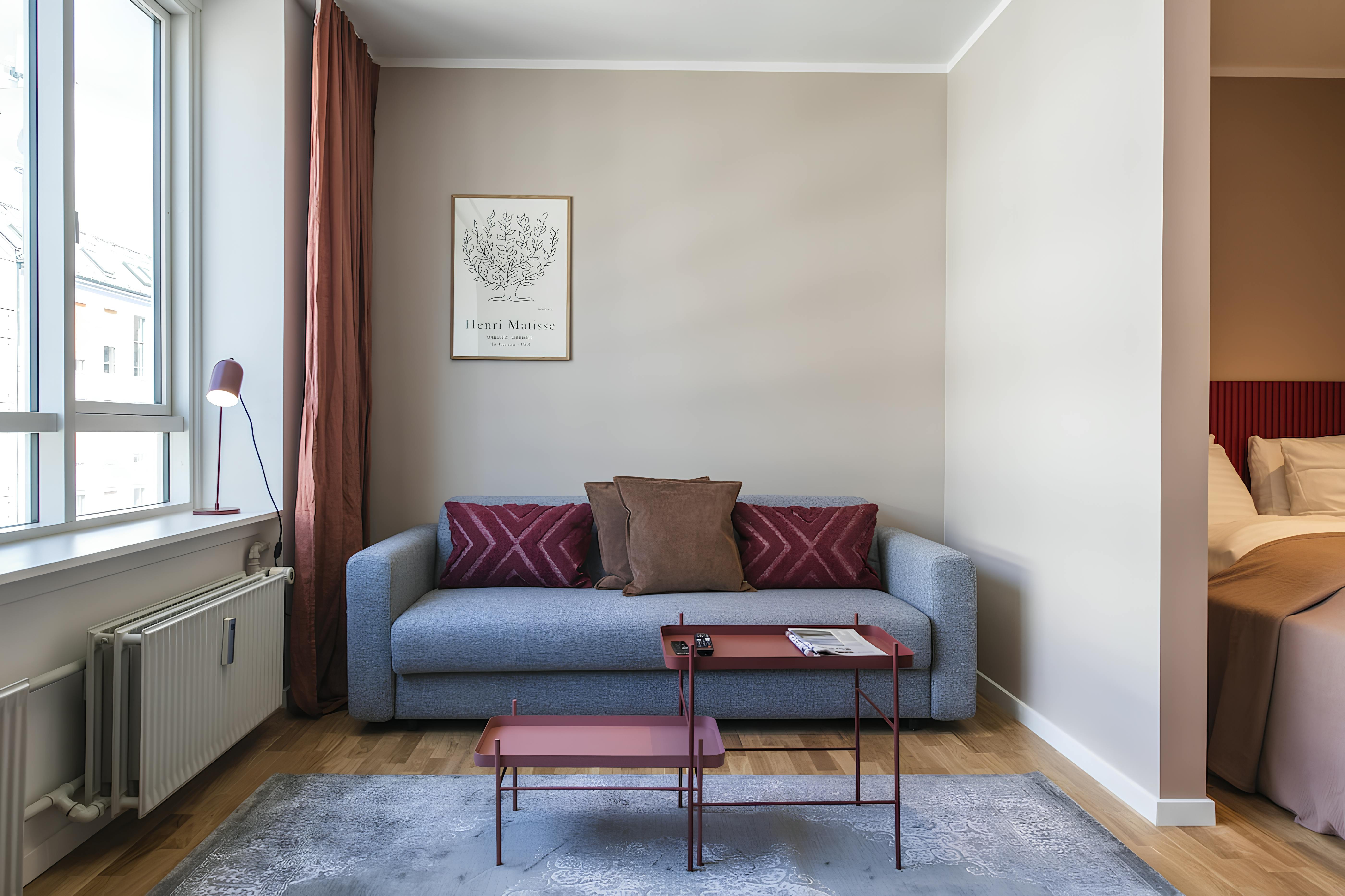 Villa Lys Lyseng Ved Søerne: Contemporary 2-Bedroom Apartment with Seaviews in Ved Søerne, Copenhagen
