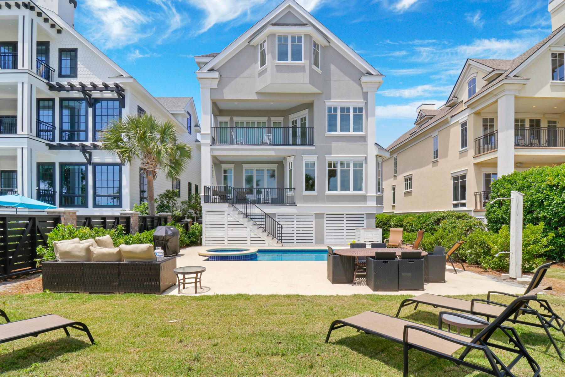 Villa Safira Jarvis Hilton Head: Spacious 8-Bedroom Villa with Pool and Seaview, Hilton Head