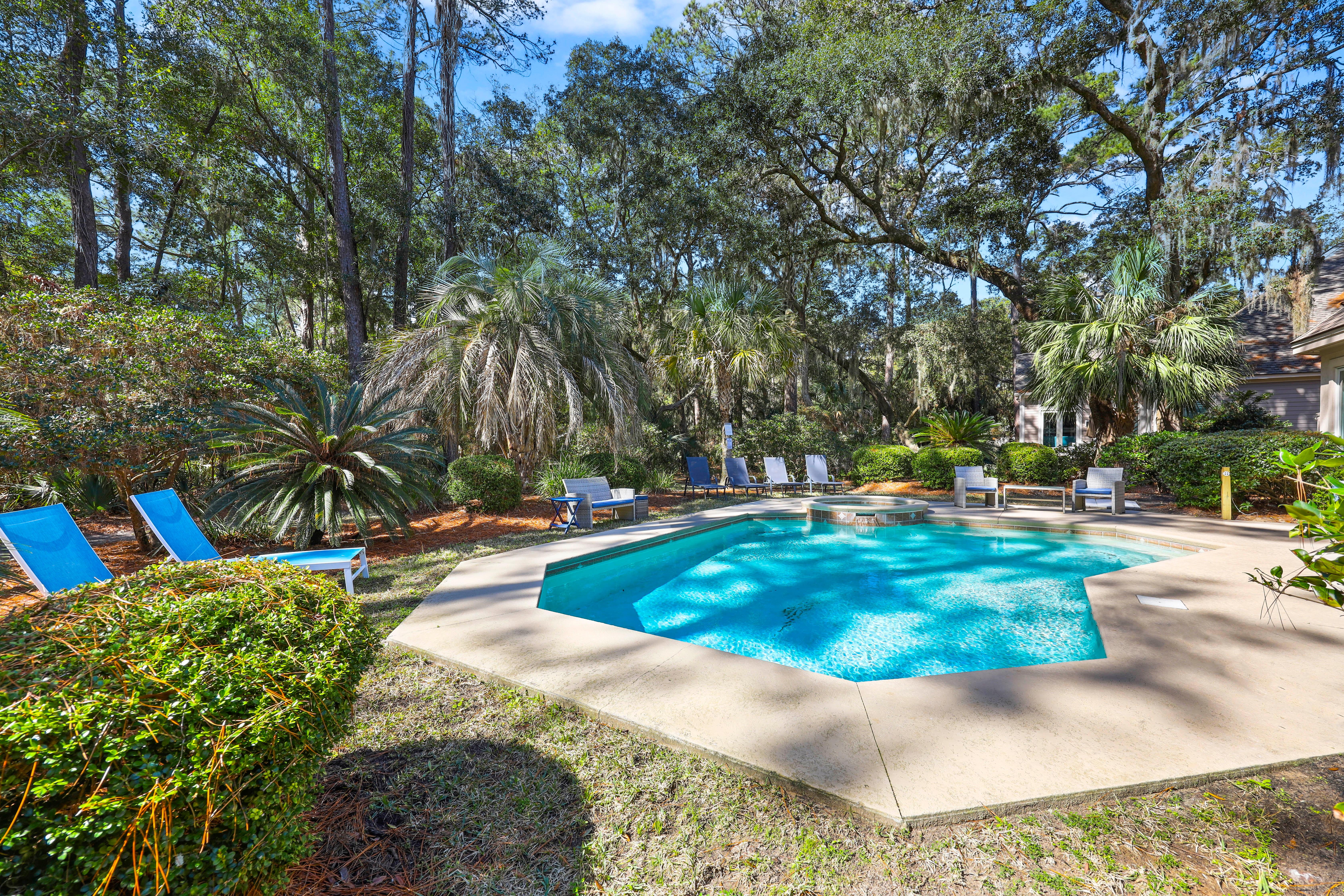 Villa Safran Jarvis Hilton Head: Luxury 4-Bedroom Villa with Pool and Tennis Court, Hilton Head