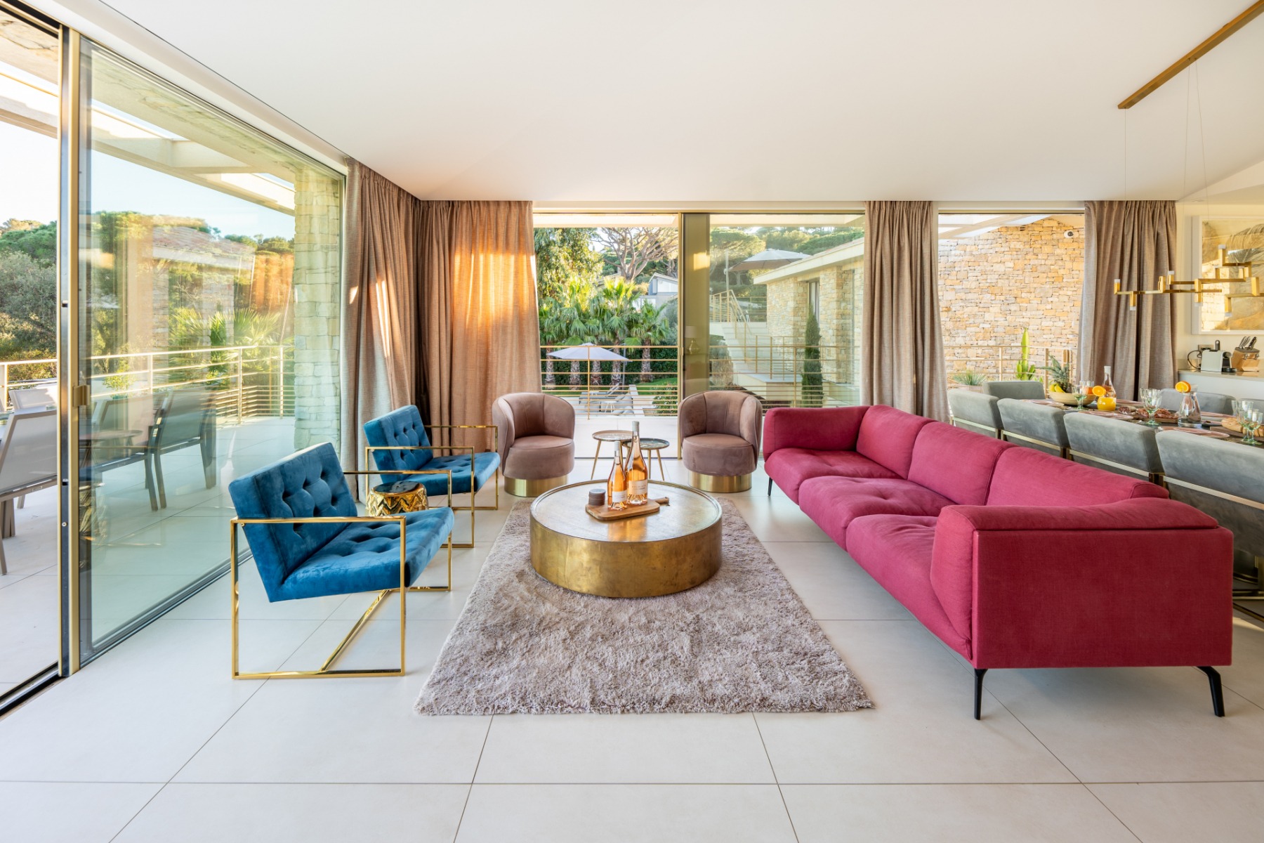 Villa Crépuscule Calanque Saint-Tropez: Luxury 5-Bedroom Apartment with Pool, Saint-Tropez