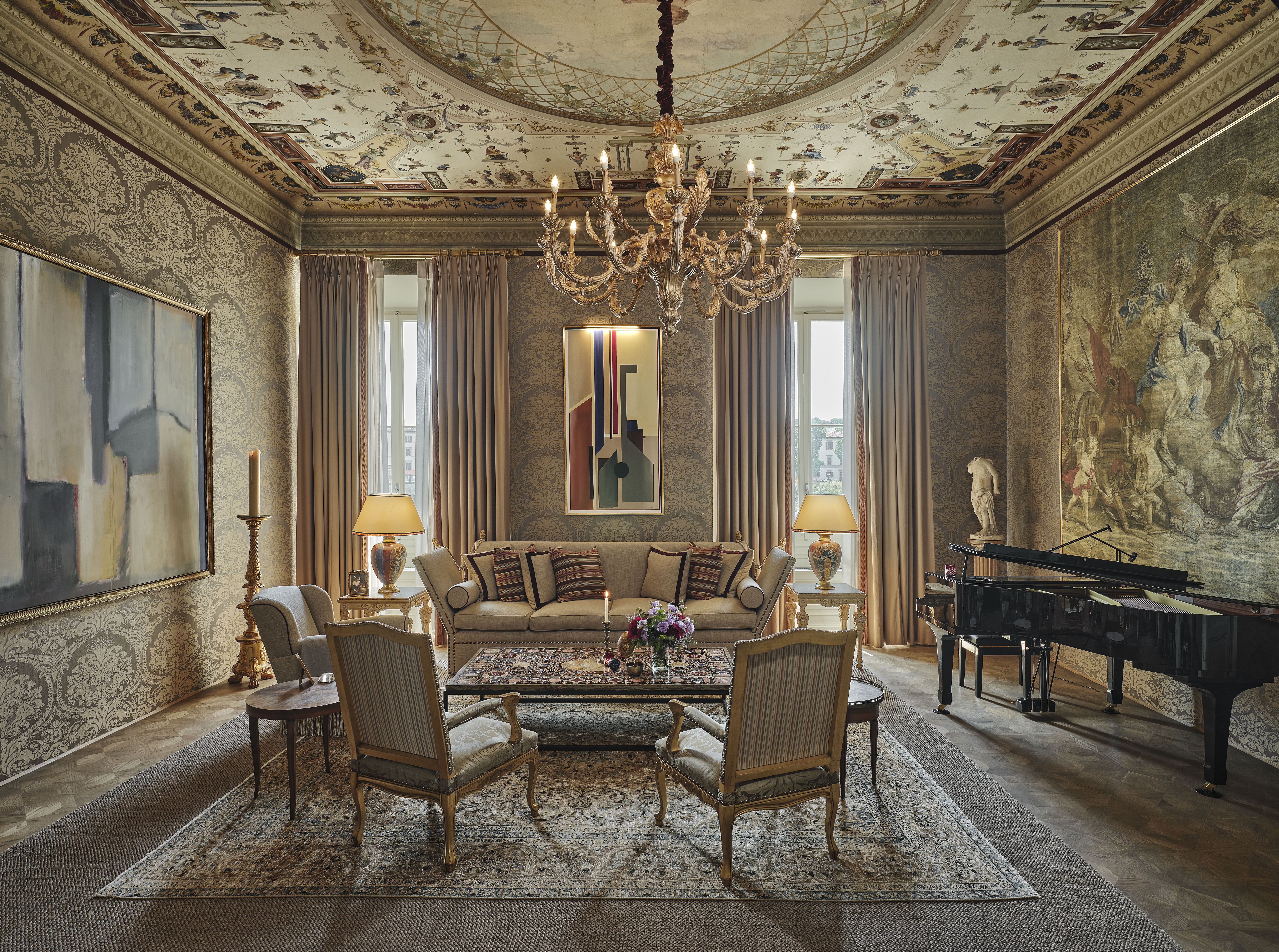 Villa Amaranto Fortezza Santa Maria Novella: Elegant 3-Bedroom Apartment with Air-Con in Florence
