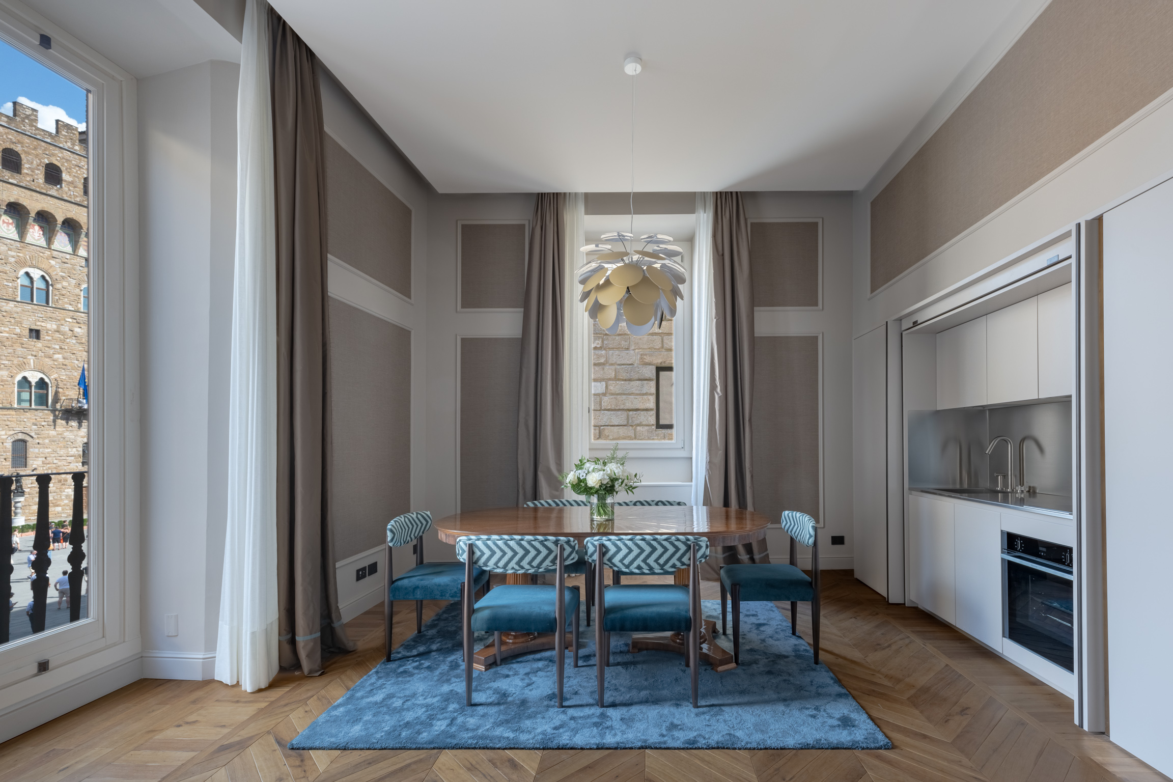 Villa Garbino Bellosguardo Ponte Vecchio: Elegant 2-Bedroom Apartment with Shared Terrace, Florence