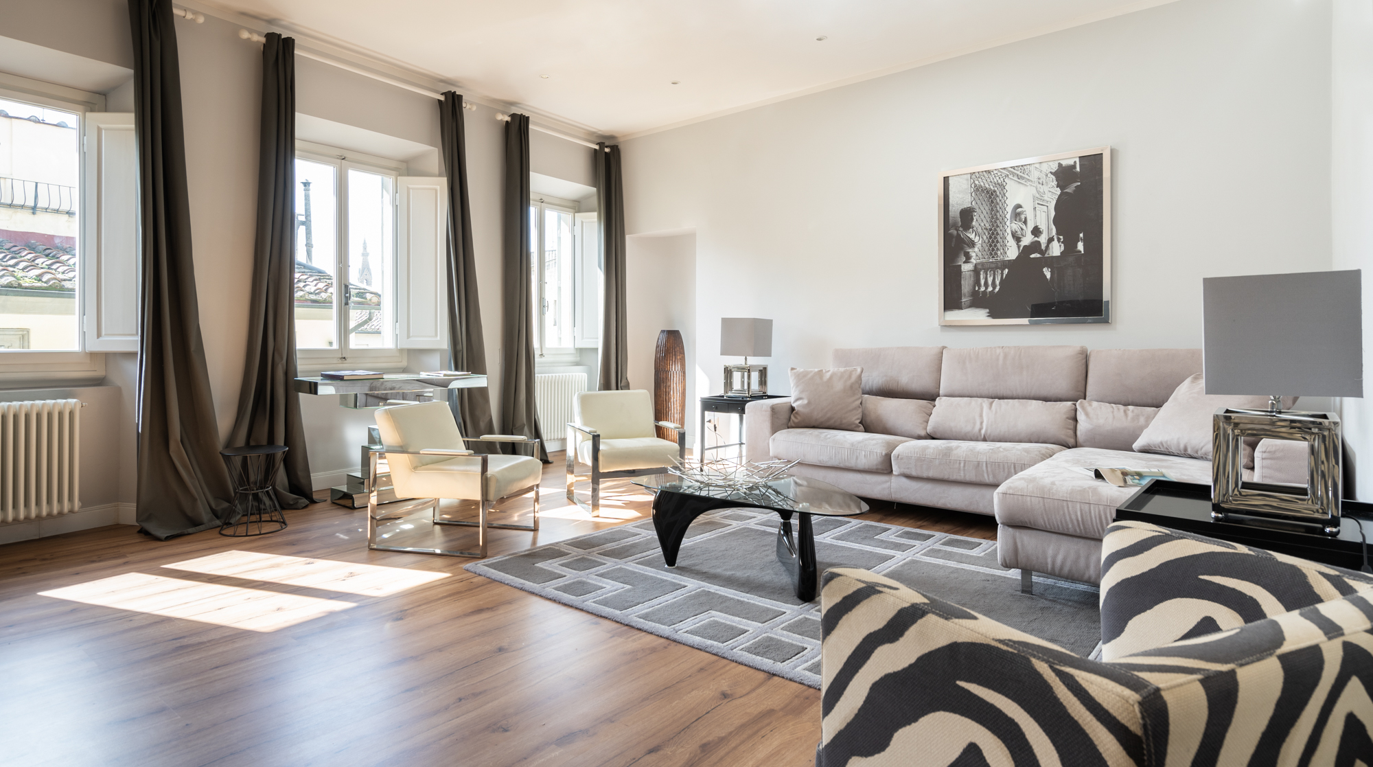 Villa Smeraldo Poggio Santa Croce: Spacious 4-Bedroom Apartment with Air-Con, Florence