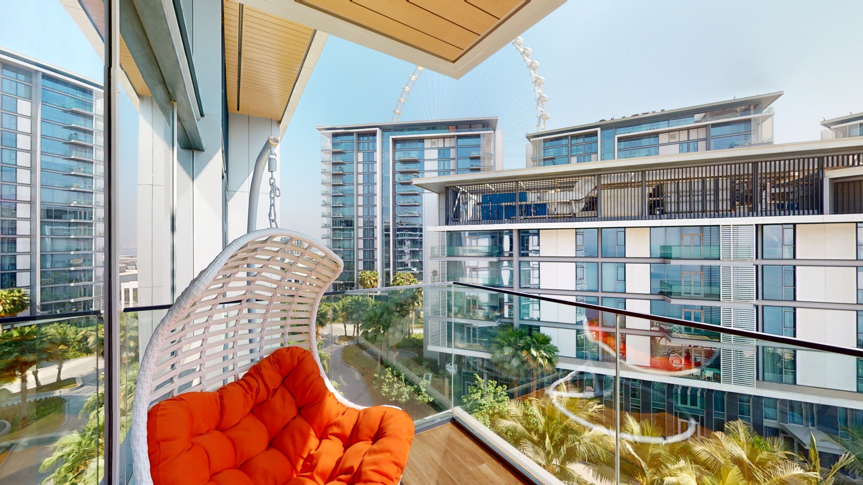 Palazzo Mina Dubai Marina: Stylish 3-Bedroom Apartment with Seaview and Pool in Dubai Marina