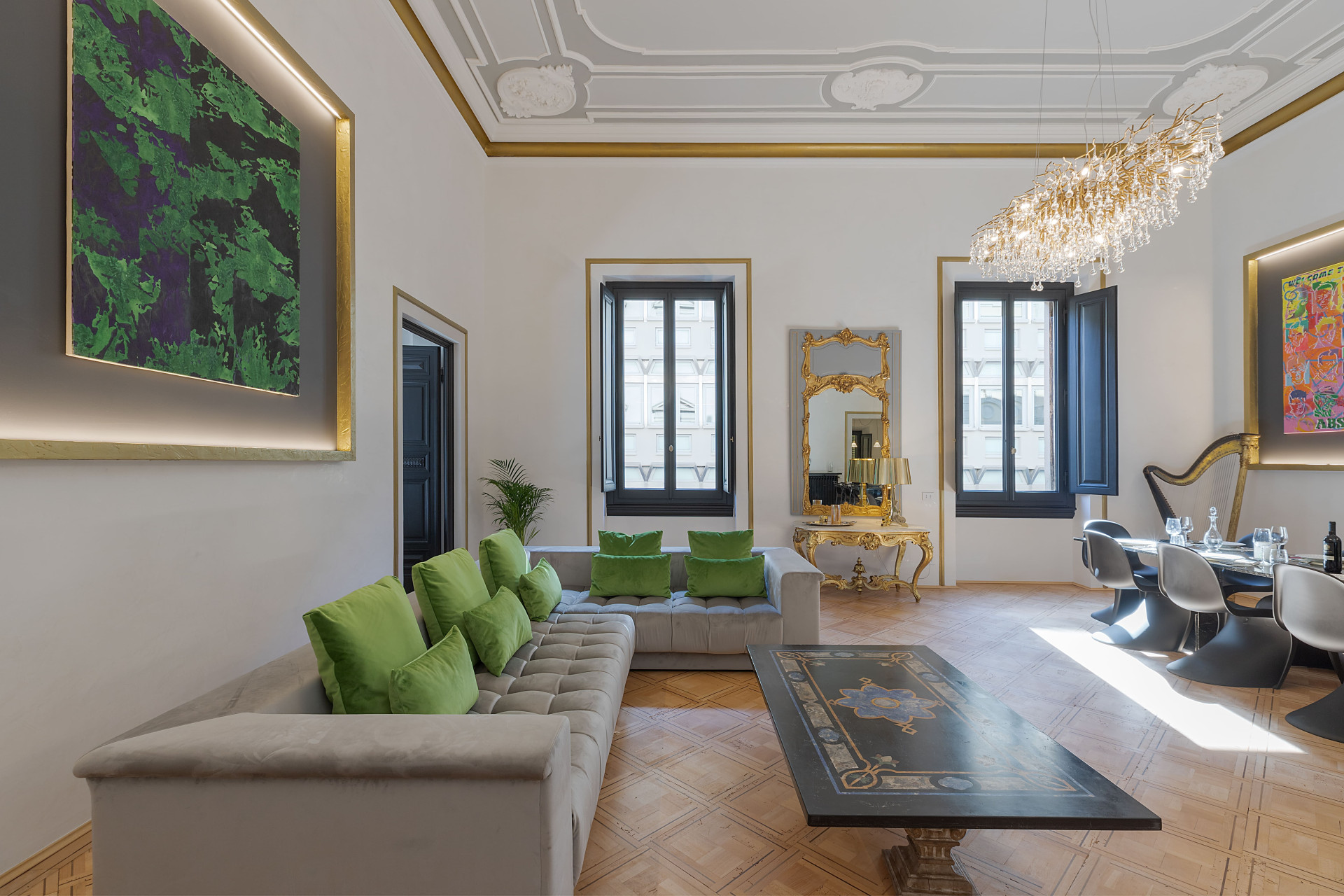 Villa Alba Fortezza Accademia: Elegant 3-Bedroom Apartment with Historic Charm, Florence