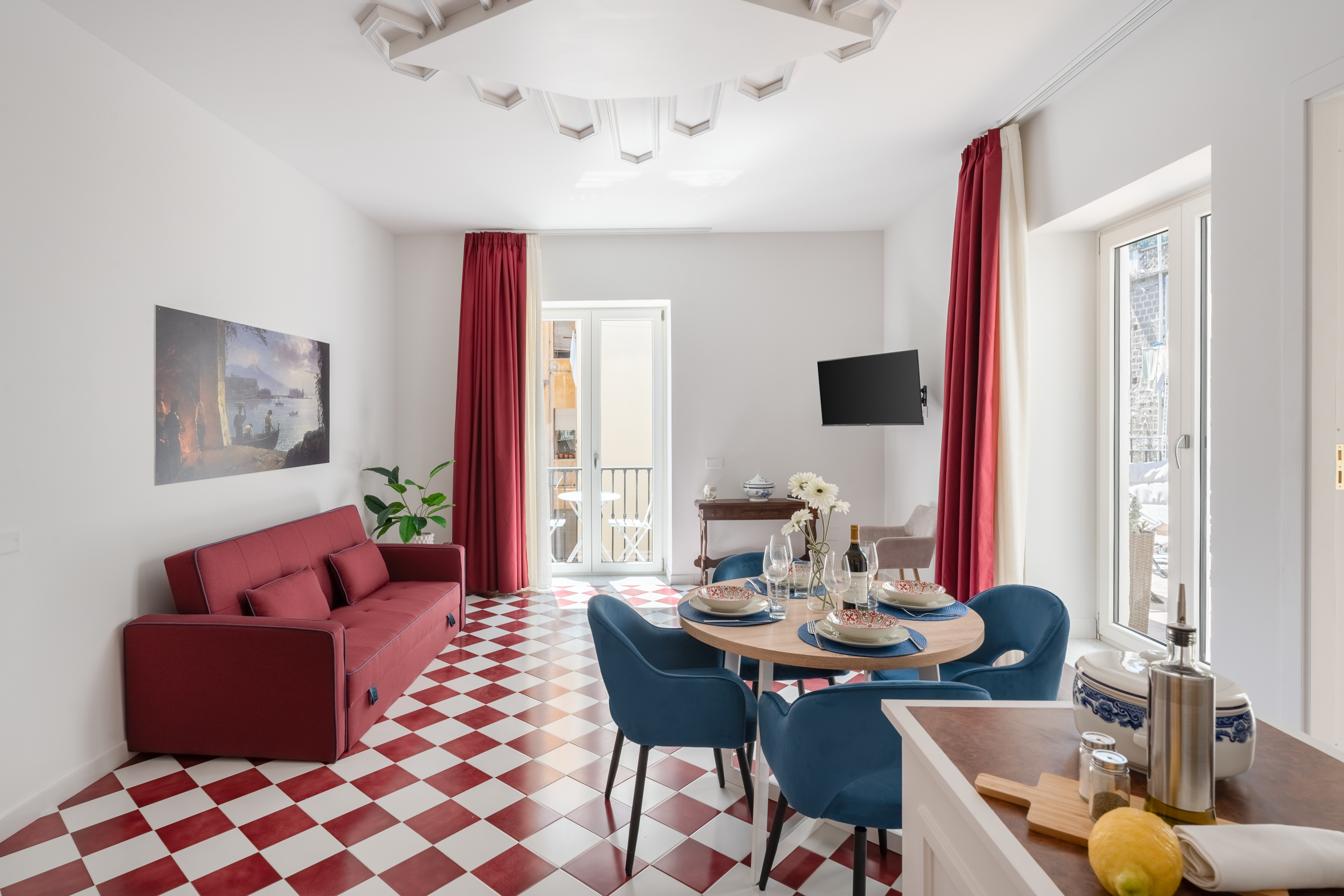 Villa Alba Puolo Sorrento: Luxury 4-Bedroom Apartment with Stunning Seaviews, Sorrento
