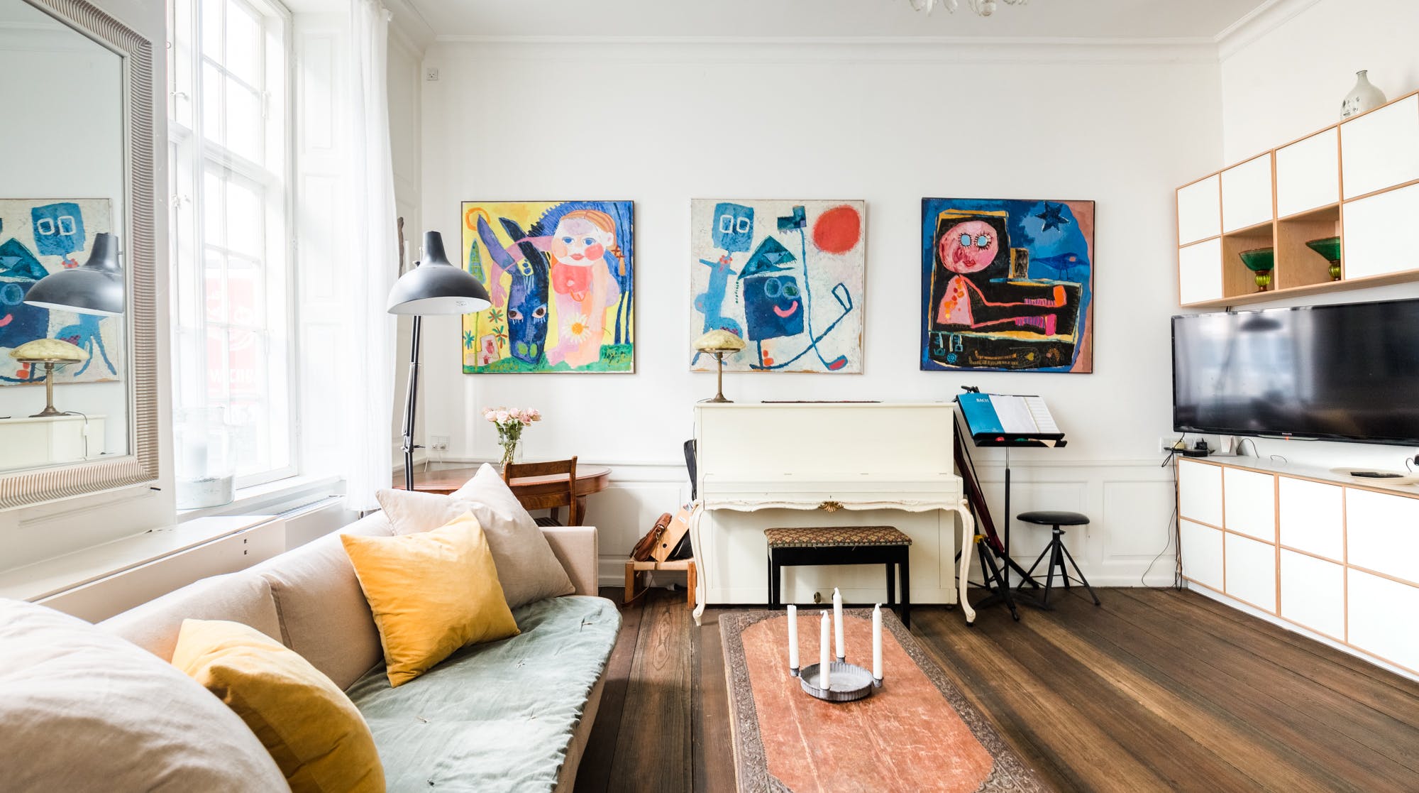 Palazzo Skipper Nyhavn: Charming 3-Bedroom Apartment with Seaview and Family-Friendly Amenities, Nyhavn