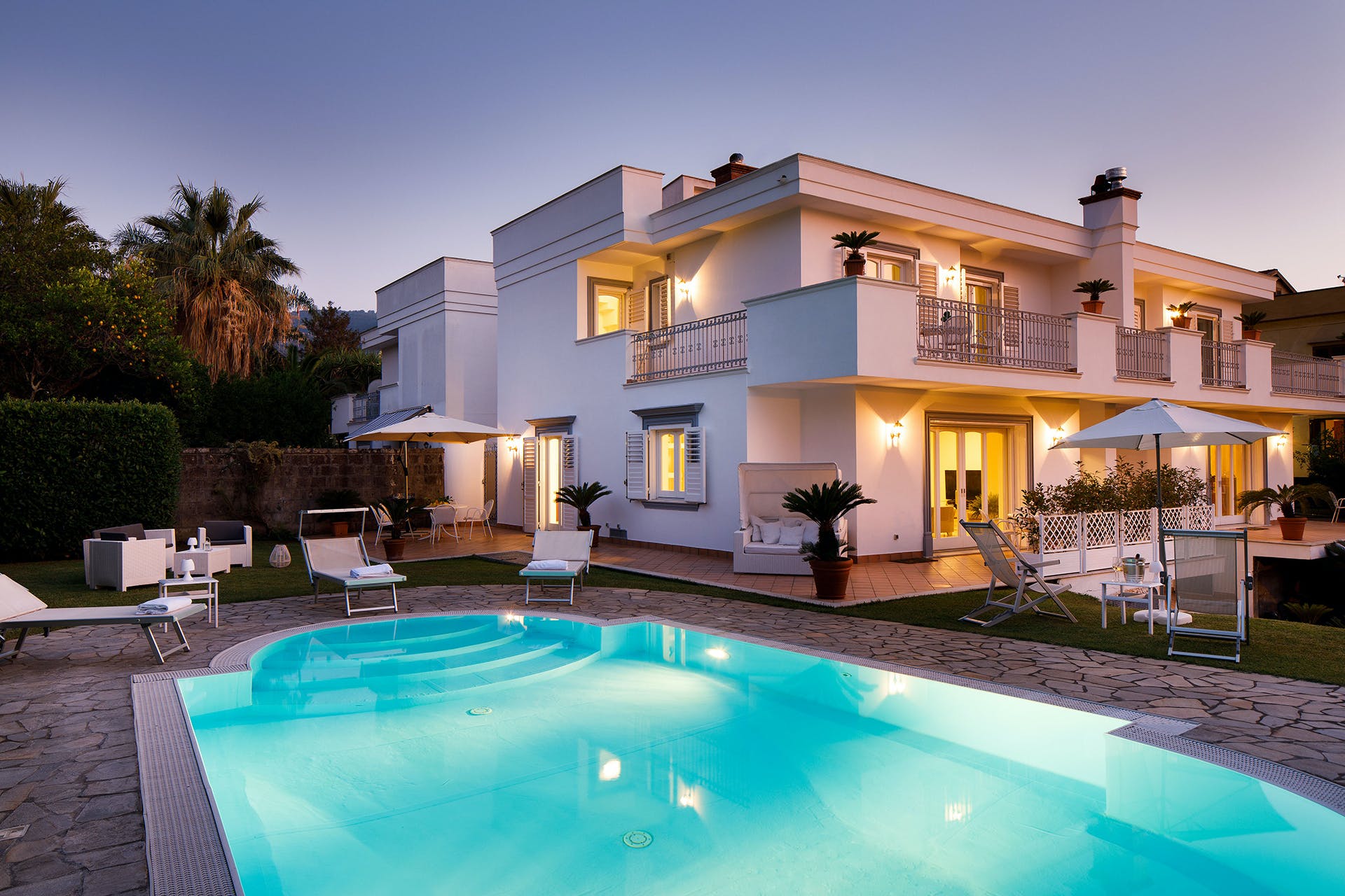 Villa Amaranto Casarlano Sorrento: Spacious 5-Bedroom Apartment with Pool and Sea Views, Sorrento