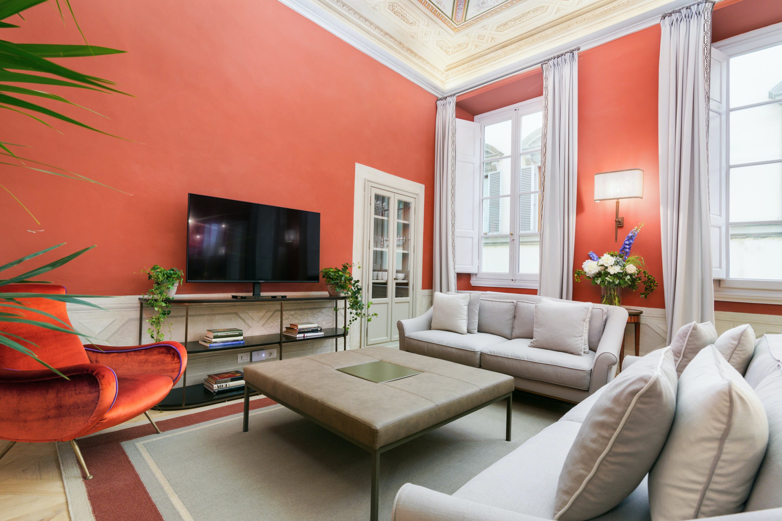 Villa Ceruleo San Jacopo Santa Croce: Luxury 3-Bedroom Apartment with Air-Con, Santa Croce