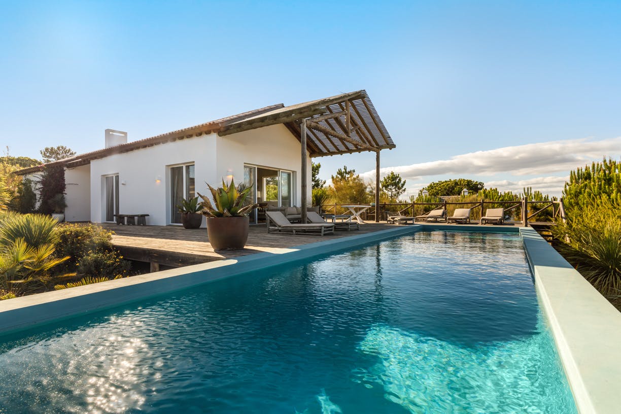 Villa Carmim Pinheirinho Comporta: Luxury 3-Bedroom Apartment with Seaview and Pool, Comporta