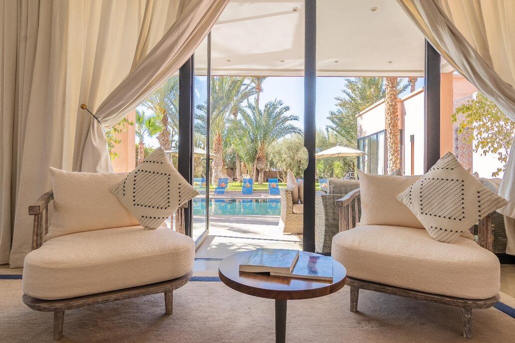 Riad Safran Sidi Ghanem Marrakech: Luxury 5-Bedroom Villa with Private Pool and Hot Tub, Marrakech