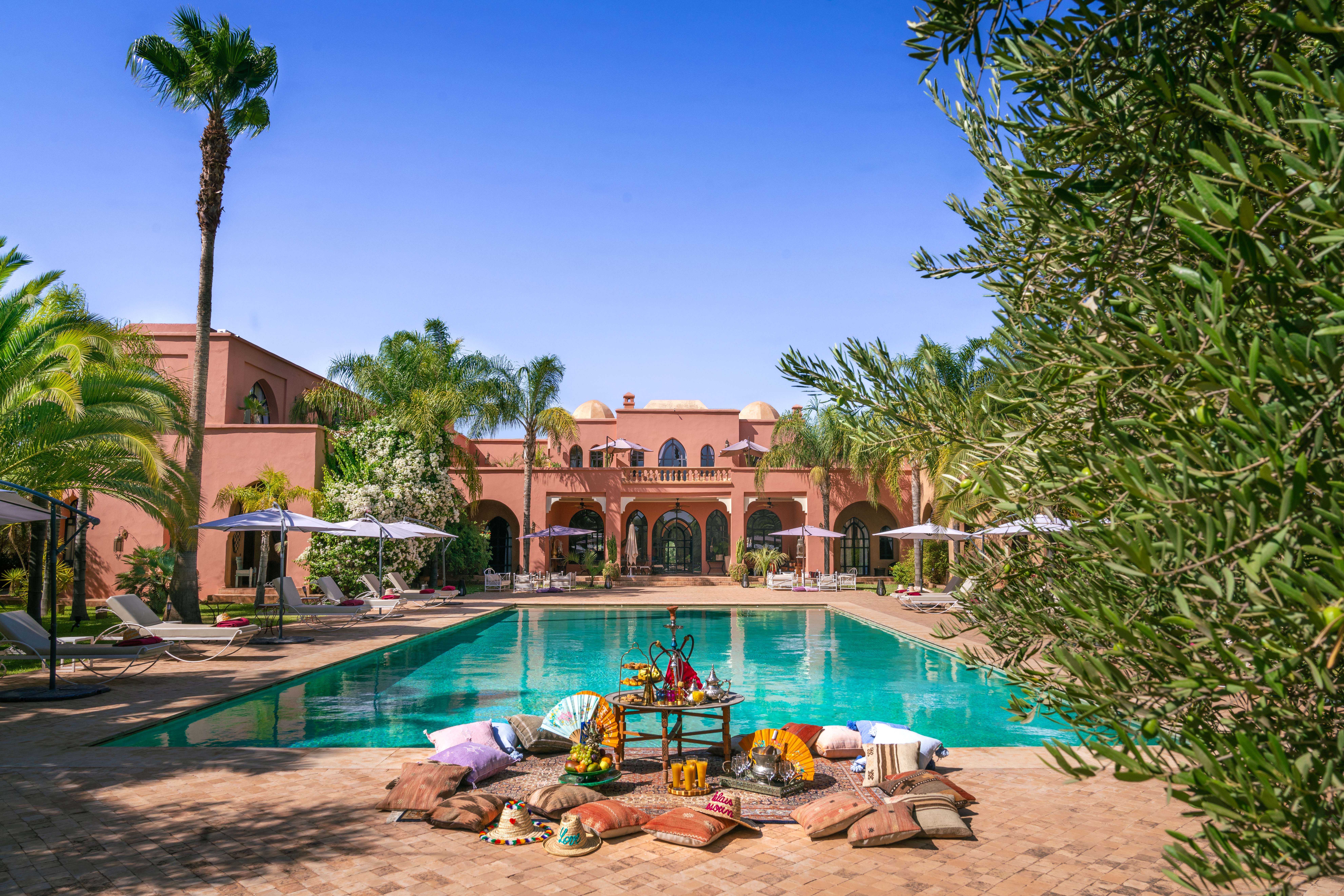 Riad Safira Bab Doukkala Marrakech: Luxury 9-Bedroom Villa with Pool and Hot Tub, Marrakech