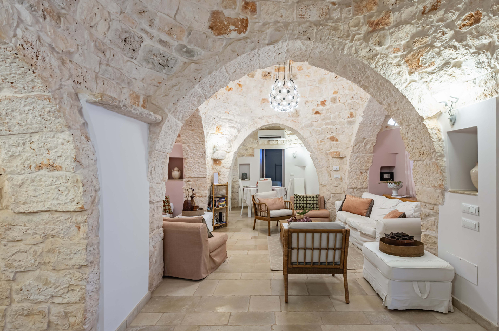 Villa Ceruleo Casalini Martina Franca: Charming 3-Bedroom Apartment with BBQ and Air-Con, Martina Franca