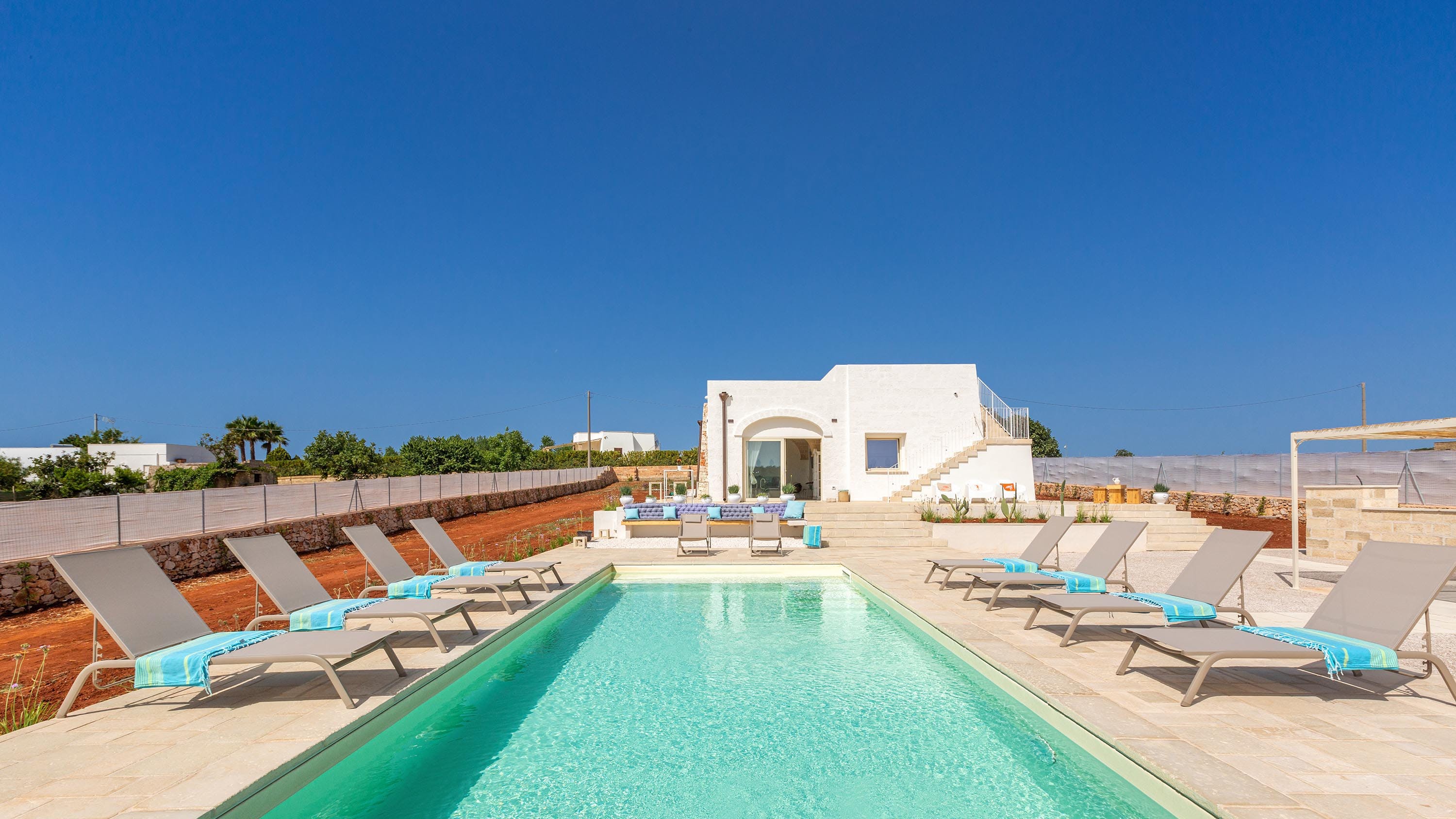 Villa Amaranto Caprarica Tricase: 4-Bedroom Luxury Apartment with Seaview and Pool, Tricase