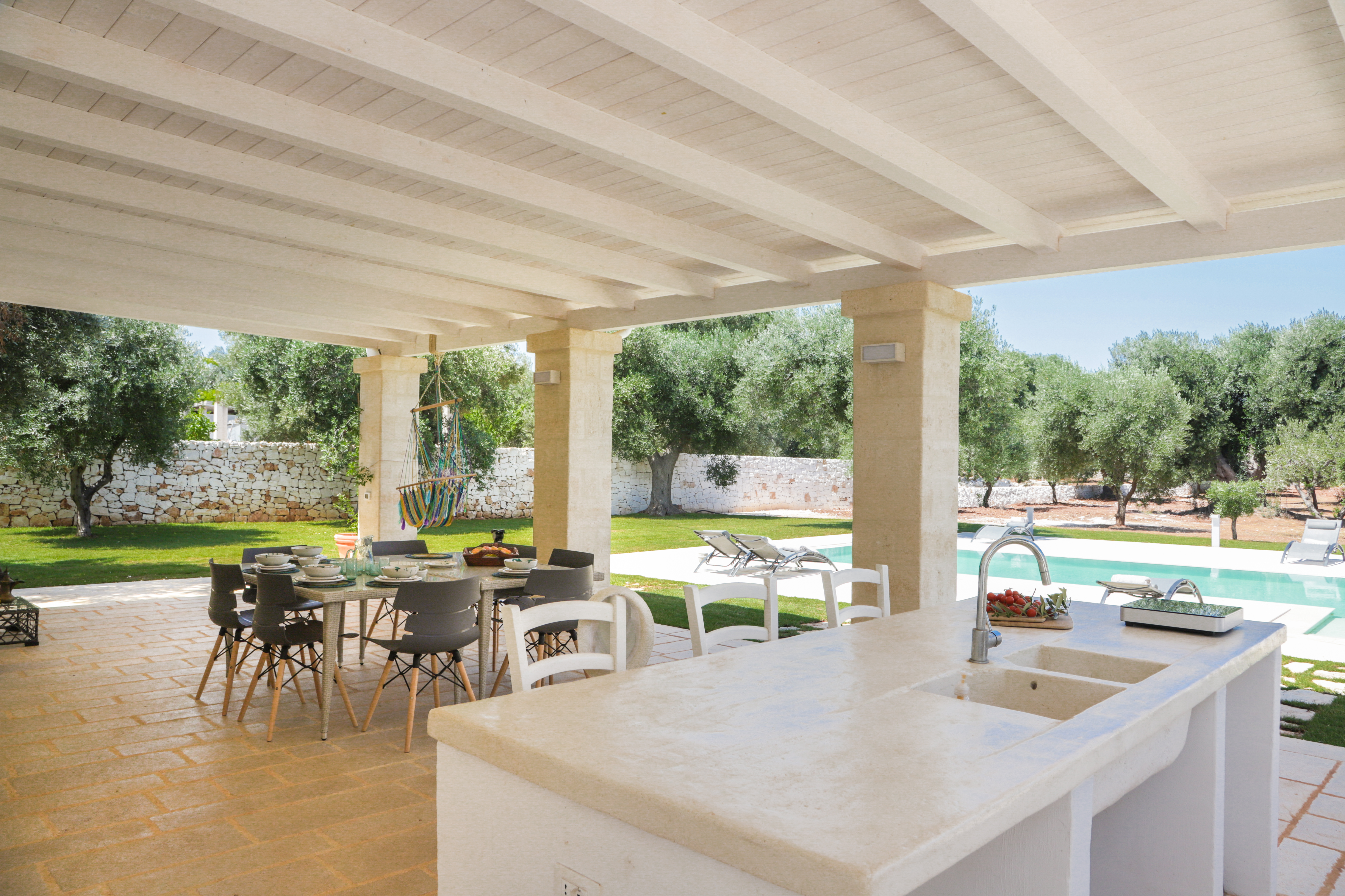 Villa Ceruleo Pilone Ostuni-743189: Luxury 4-Bedroom Apartment with Pool and Seaview, Ostuni