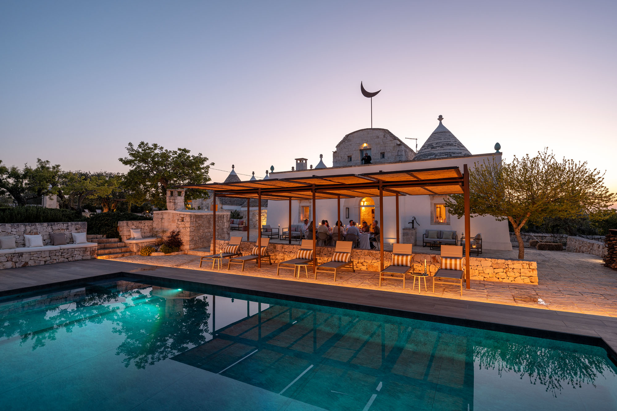 Villa Levante Giurdignano Martina Franca: 5-Bedroom Trulli with Private Pool and Hot Tub, Martina Franca