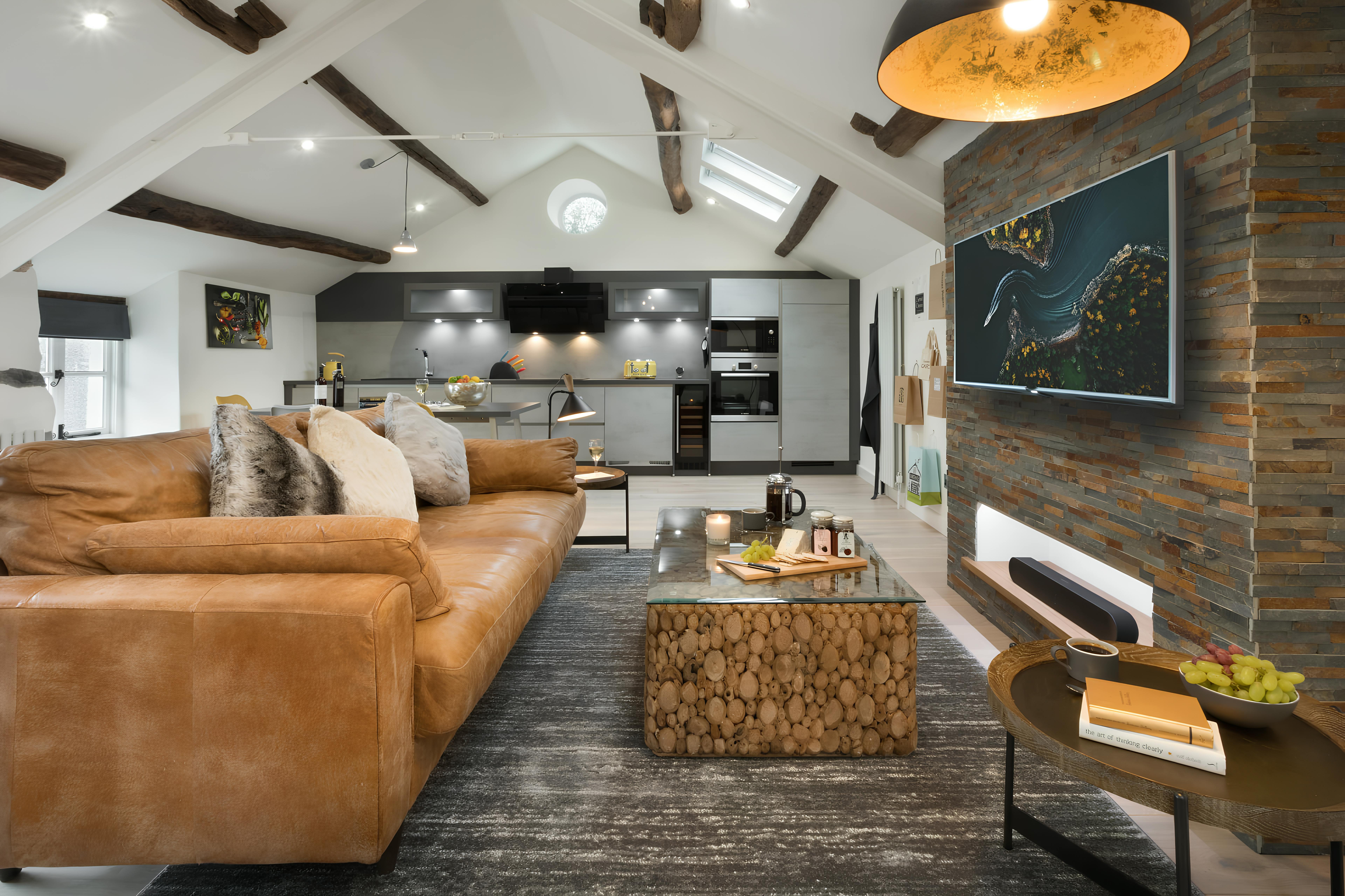 Villa Cartmel Fell: Luxury 2-Bedroom Villa with Hot Tub in The Lake District