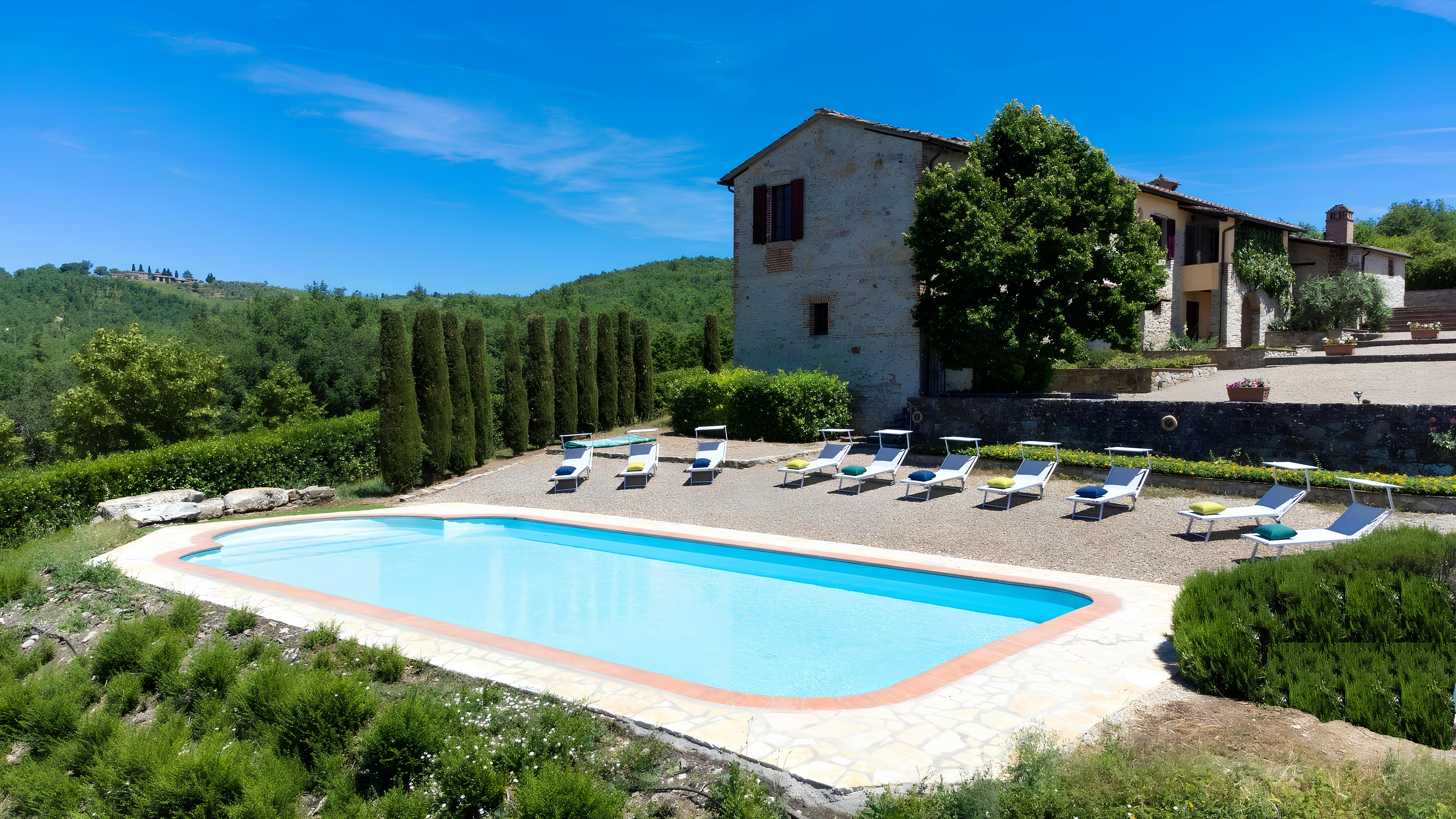 Villa Chiantigiana San Casciano: Luxury 5-Bedroom Villa with Private Pool and Family-Friendly Features, Chianti