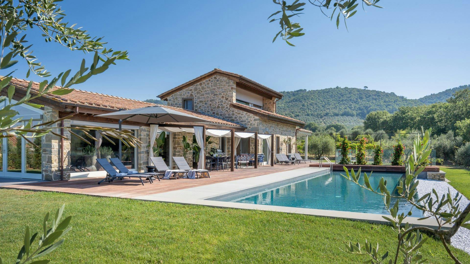 Villa Ceruleo Gargonza Cortona: 3-Bedroom Luxury Villa with Spa and Pool, Cortona