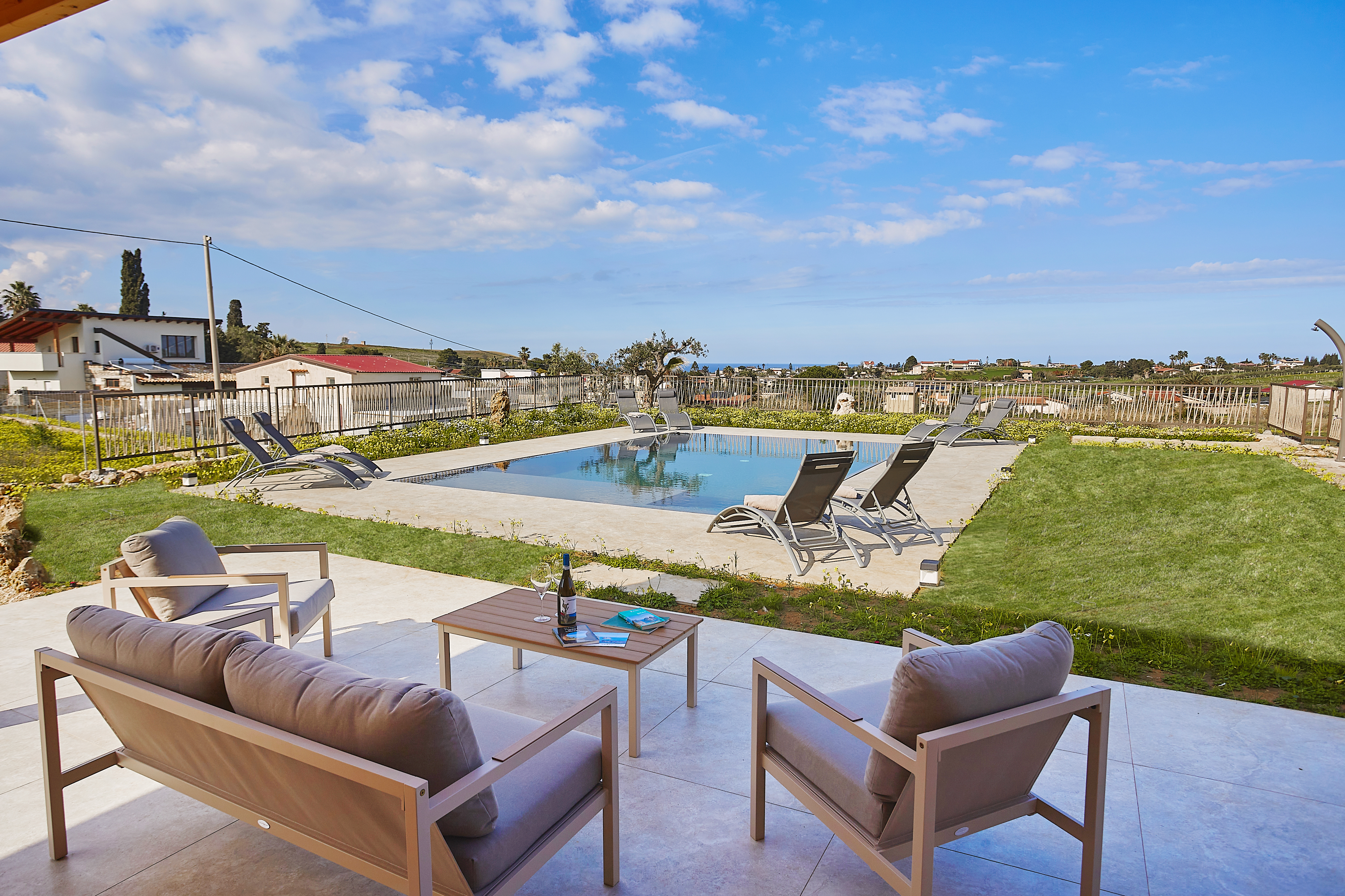 Villa Gelsomino Trapani: Luxury 3-Bedroom Villa with Private Pool and Air-Con, Trapani Sicily