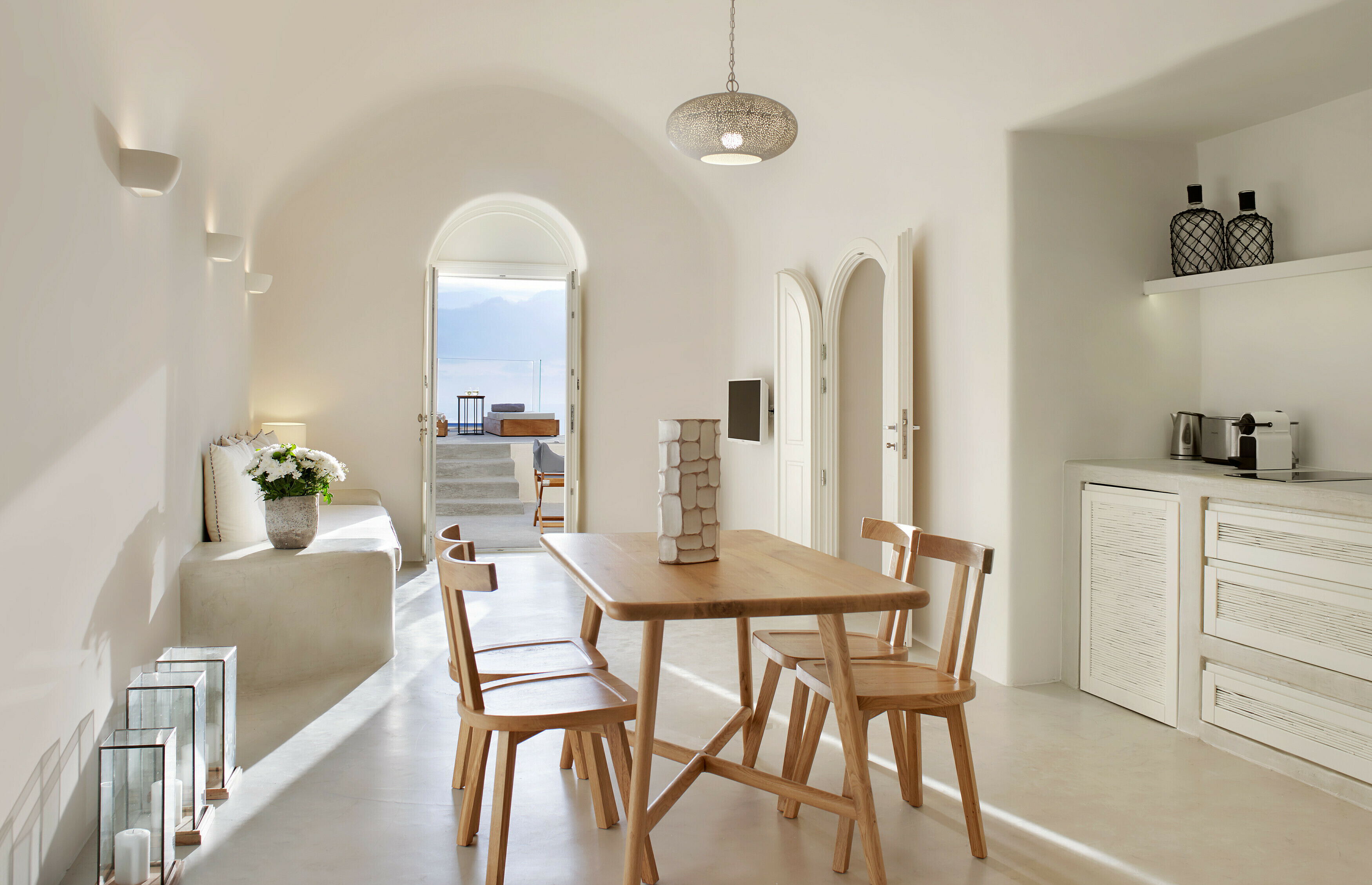 Villa Kallisti Santorini: Charming 1-Bedroom Villa with Seaview and Pool, Santorini