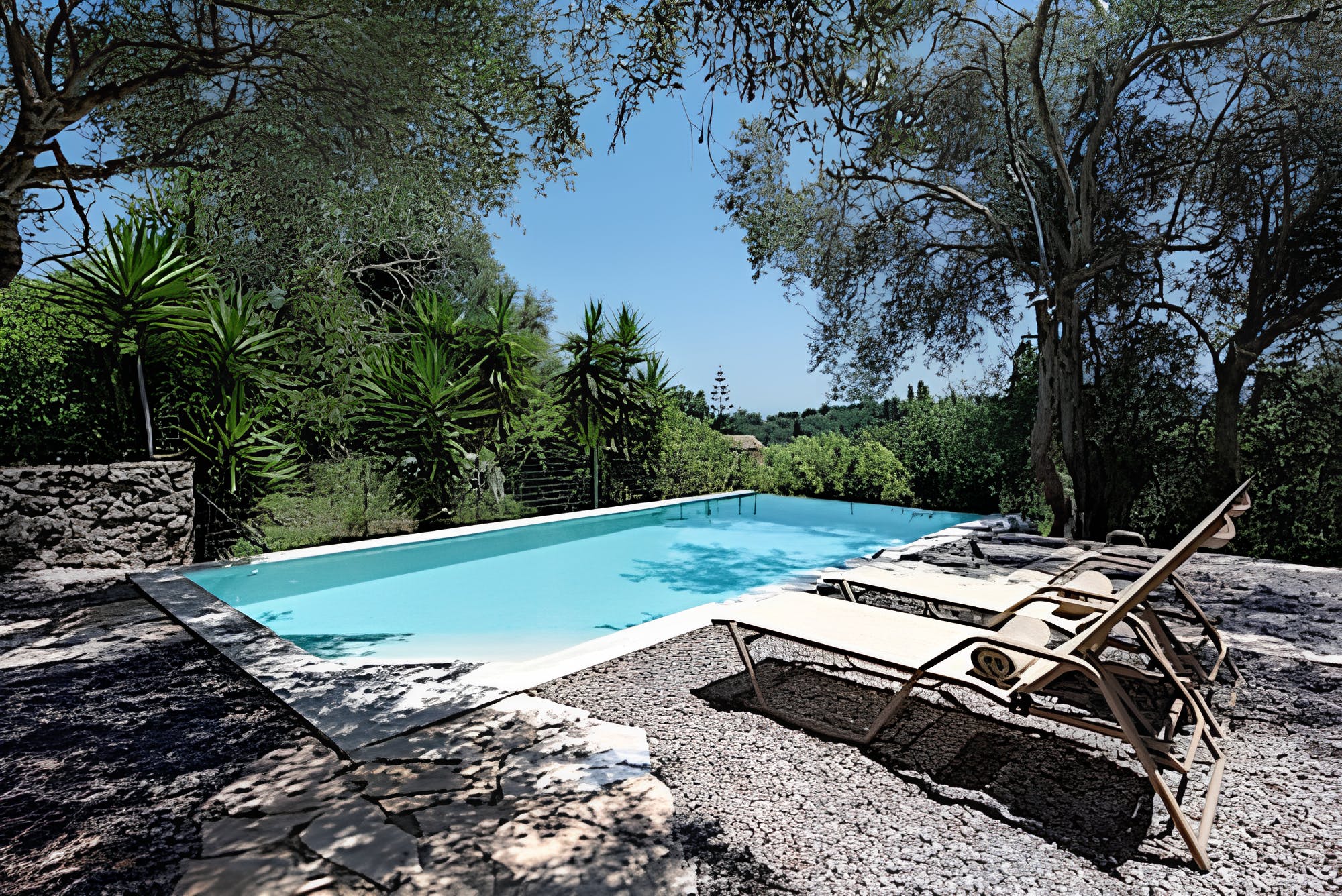 Villa Kassiopi Corfu Corfu: Charming 3-Bedroom Apartment with Seaview and Pool, Corfu