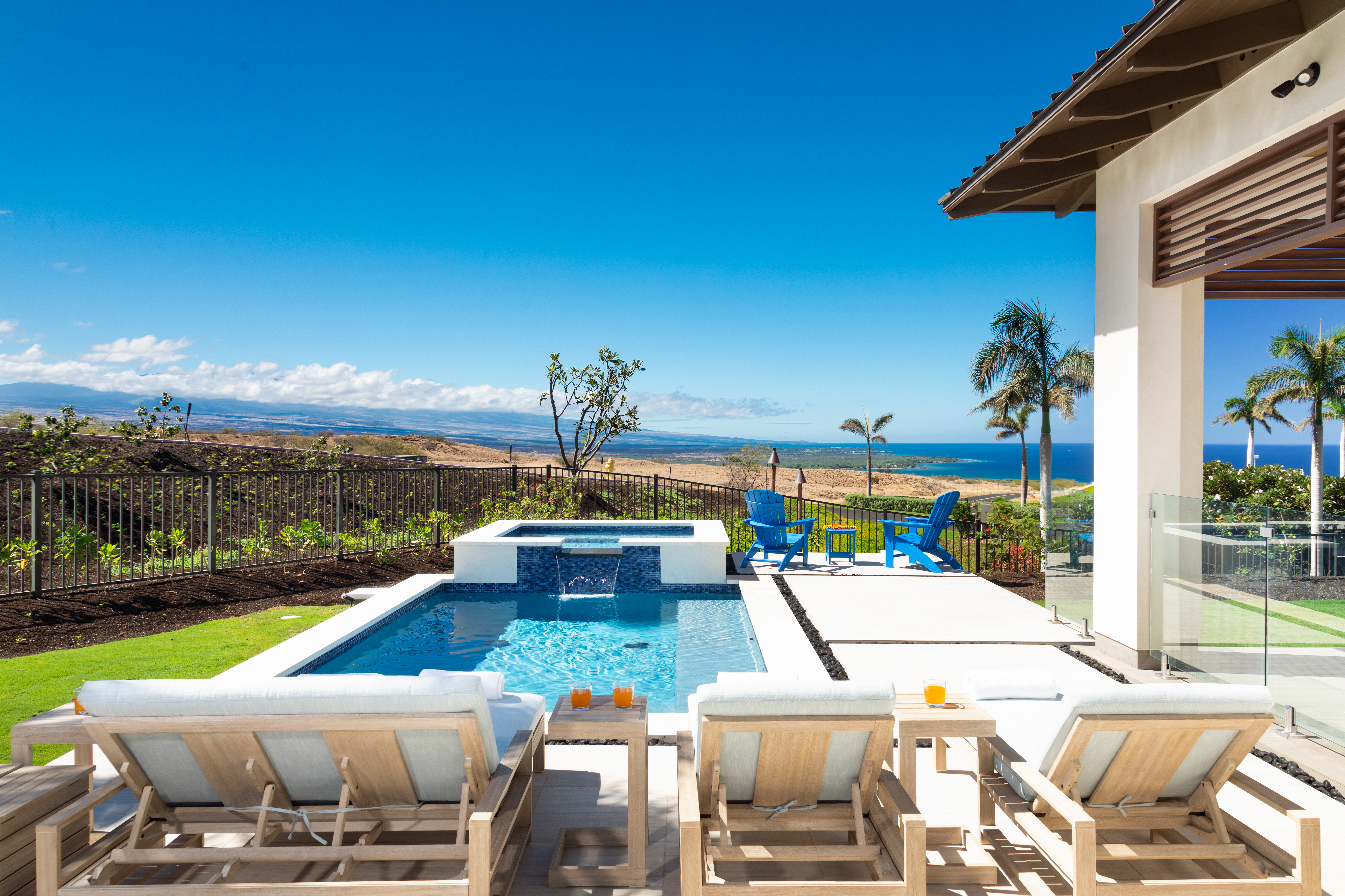 Villa Safira Mahukona Hawaii: Luxury 4-Bedroom Villa with Private Pool and Sea Views, Hawaii