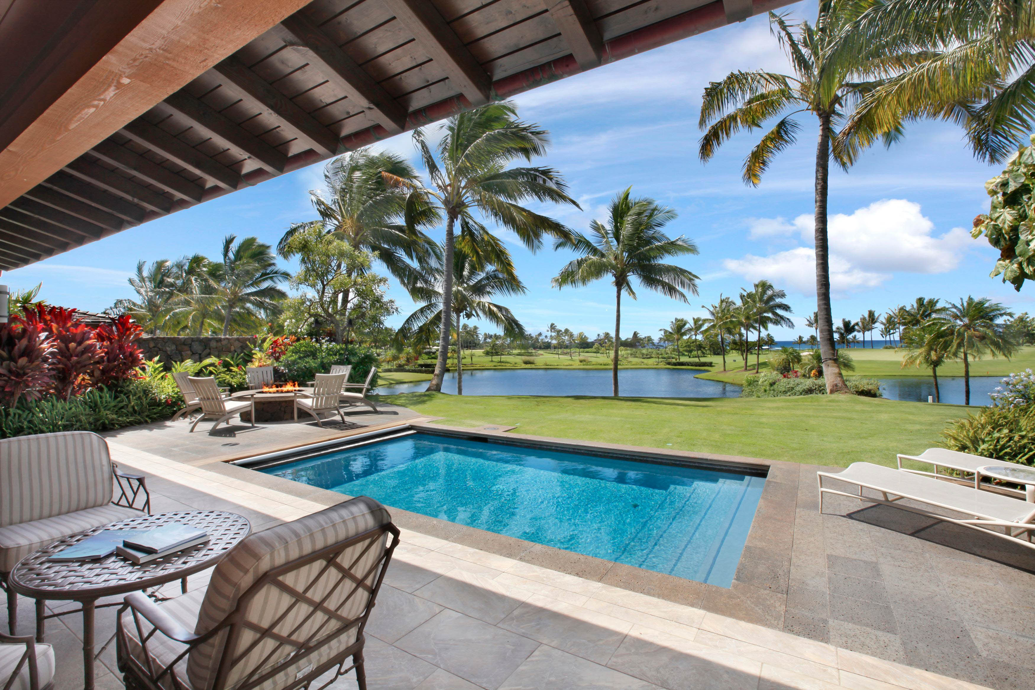Villa Aurore Kaimu Hawaii: Luxury 4-Bedroom Villa with Private Plunge Pool and Seaview, Hawaii