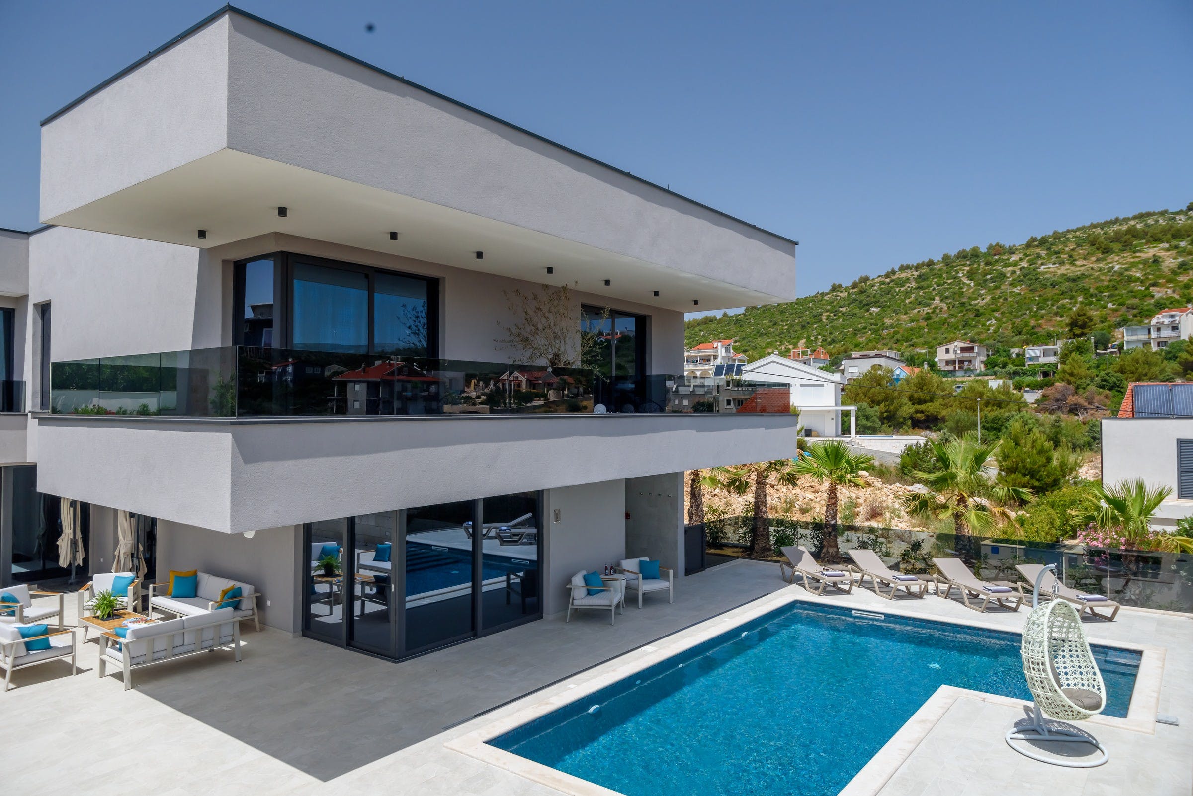 Kuća Safran Meje Split-779214: 4-Bedroom Luxury Apartment with Sea Views and Pool, Split