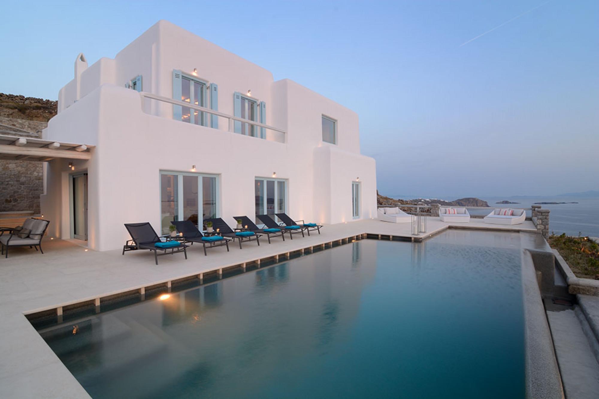 Villa Auge Kolibithra Agios Ioannis: 7-Bedroom Luxury Apartment with Pool and Sea Views, Agios Ioannis