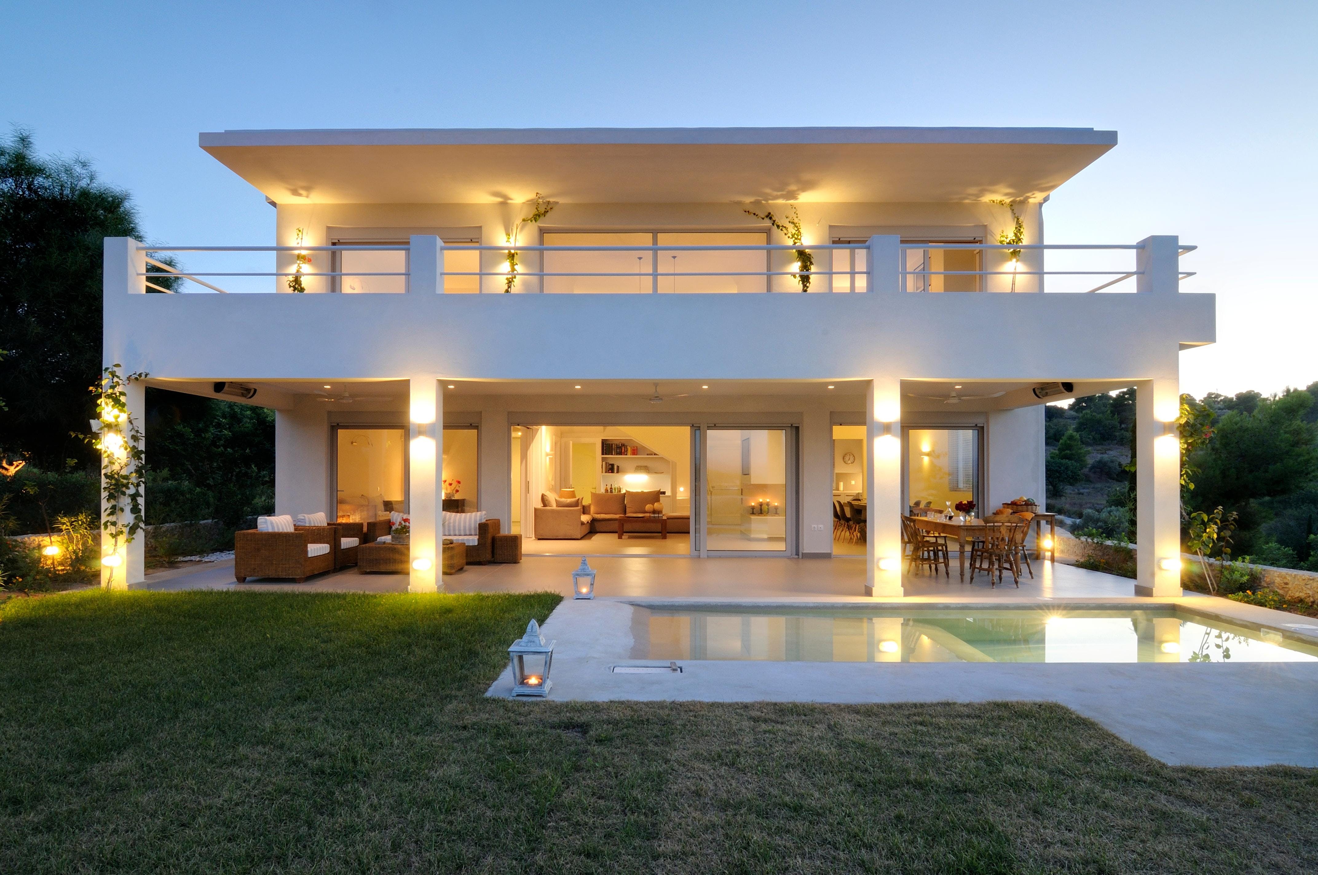 Villa Lysias Tholos Argolis Greece: 3-Bedroom Luxury Apartment with Seaview and Pool, Argolis, Greece