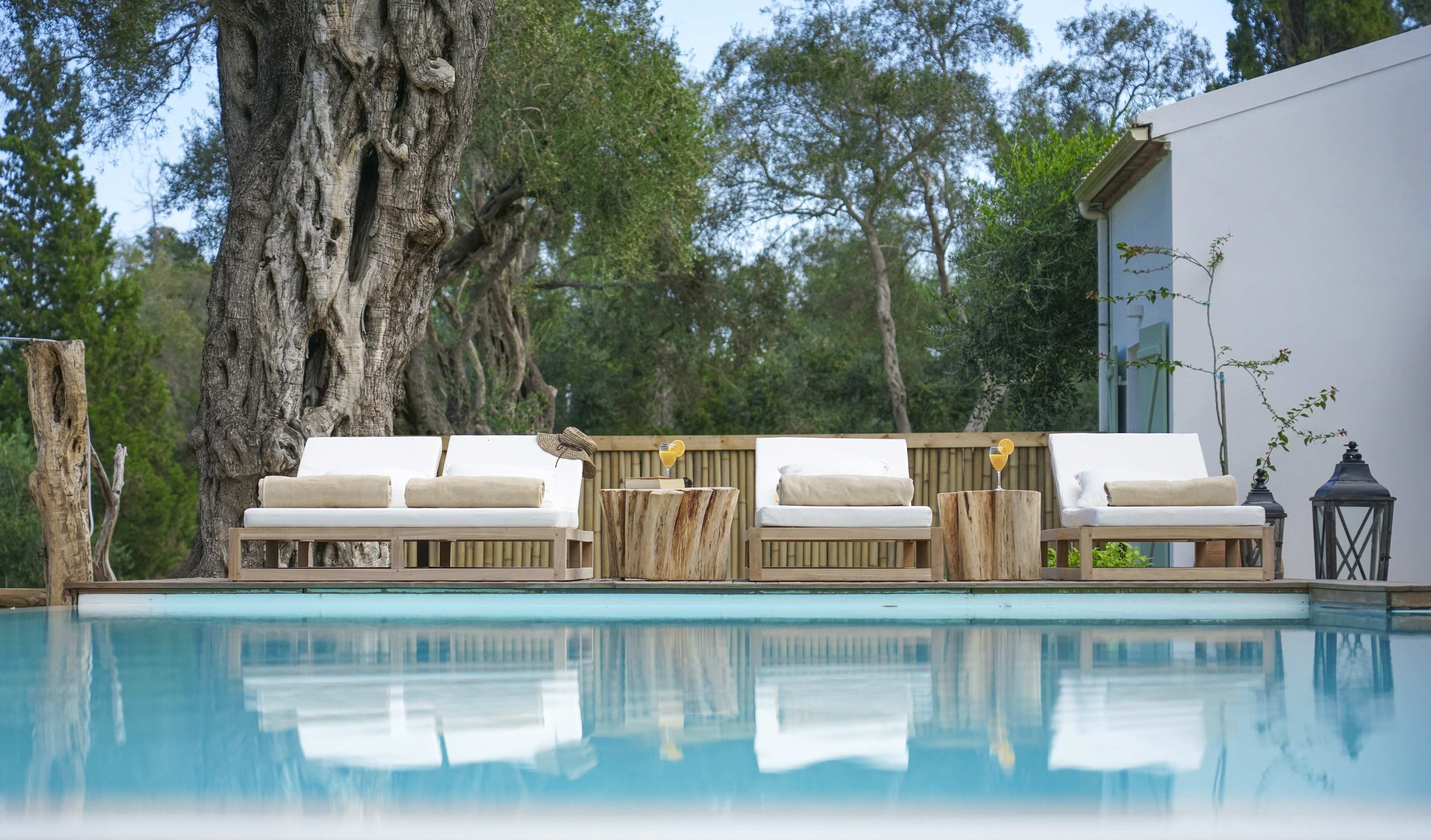 Villa Boreas Kanoni Corfu: Luxury 9-Bedroom Villa with Seaview and Pool, Corfu