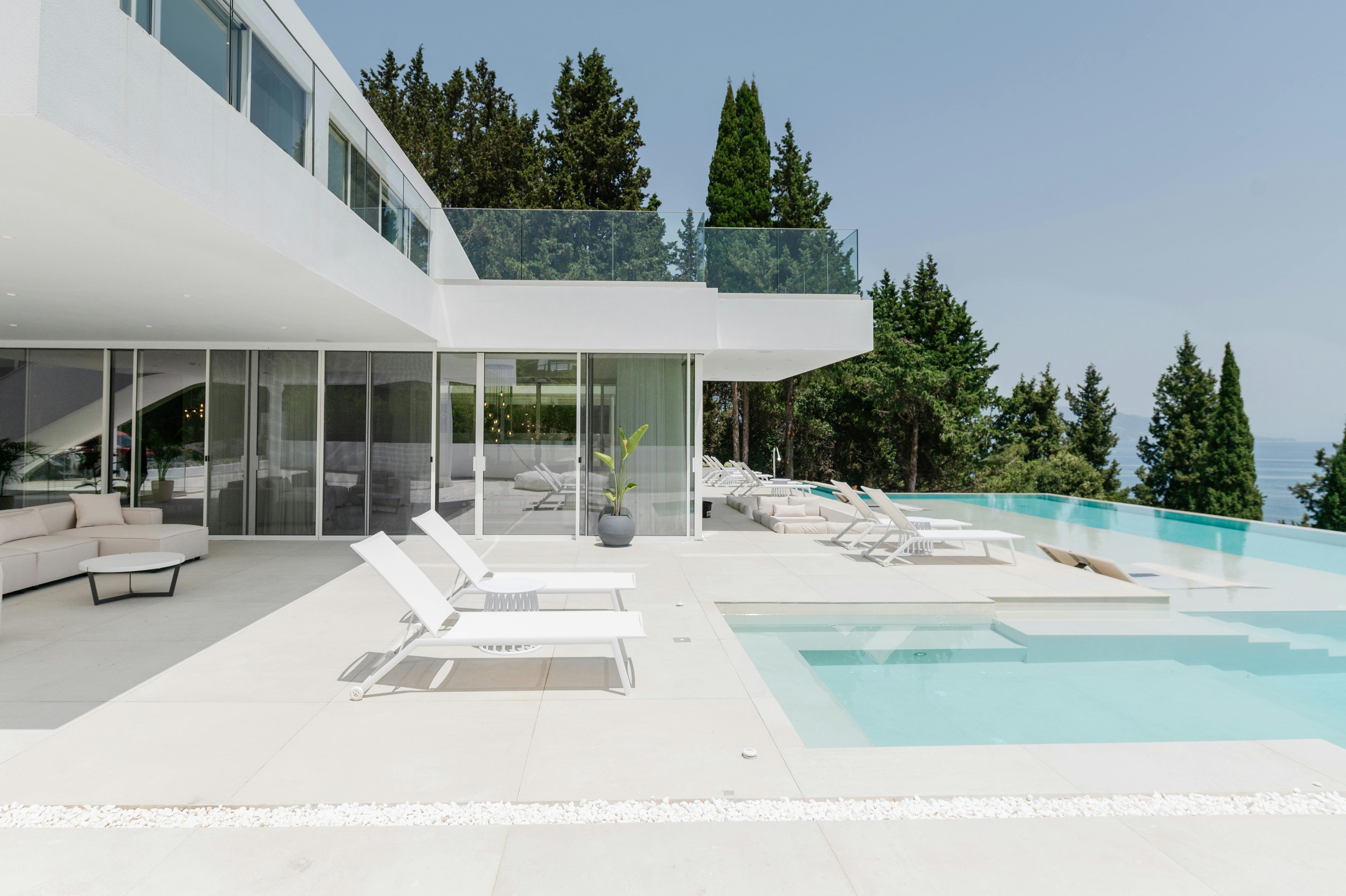 Villa Chrysos Kanoni Corfu: Luxury 7-Bedroom Villa with Seaview and Pool, Corfu