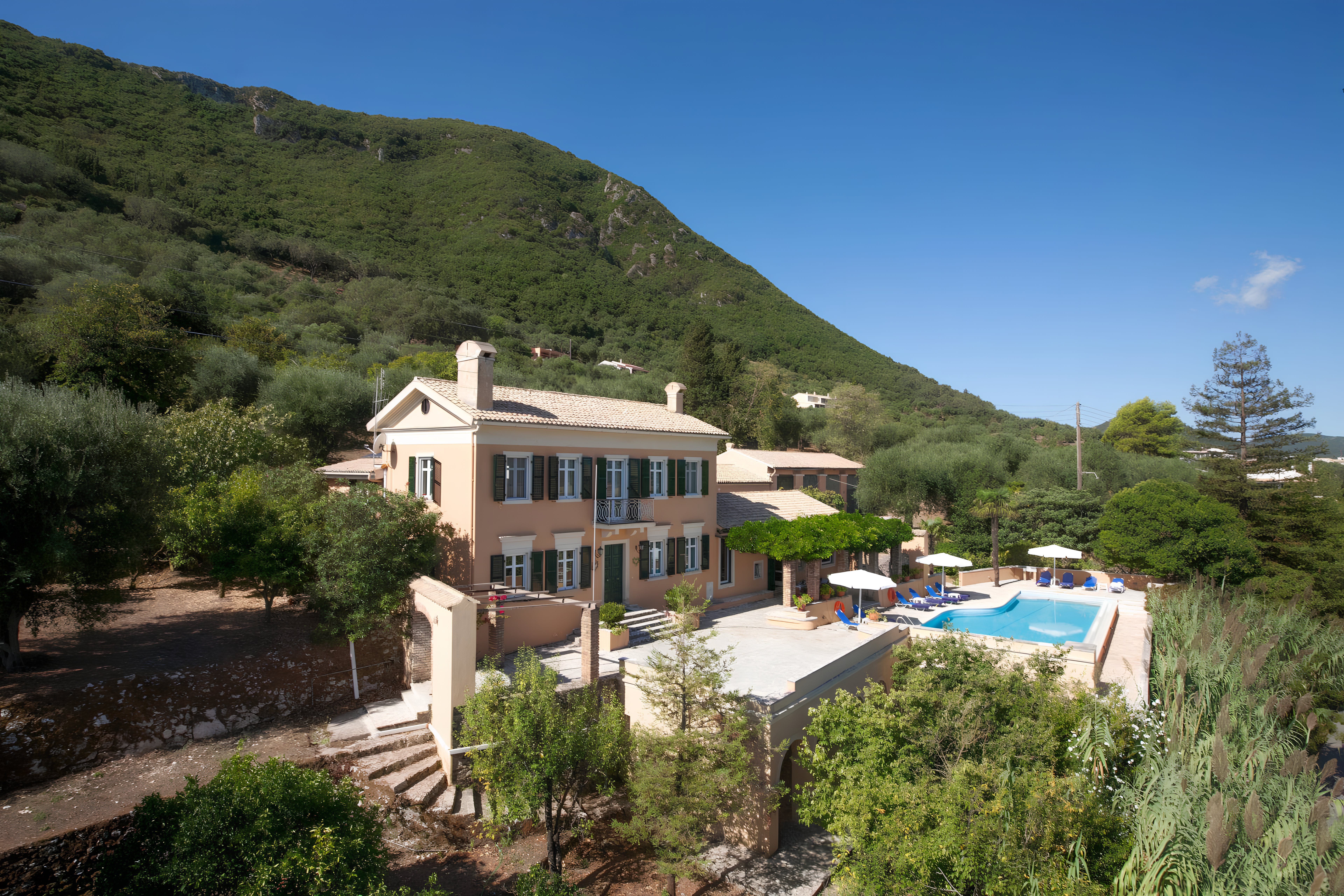 Villa Ostria Kanoni Corfu-729067: Spacious 5-Bedroom Villa with Stunning Seaviews and Pool, Corfu