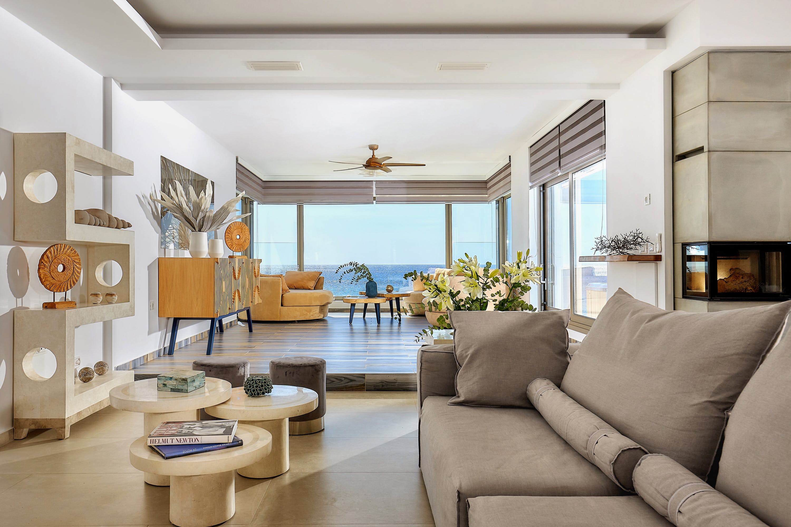 Villa Lysias Voulisma Elounda Greece: Luxury 10-Bedroom Beachfront Villa with Swimming Pool, Crete