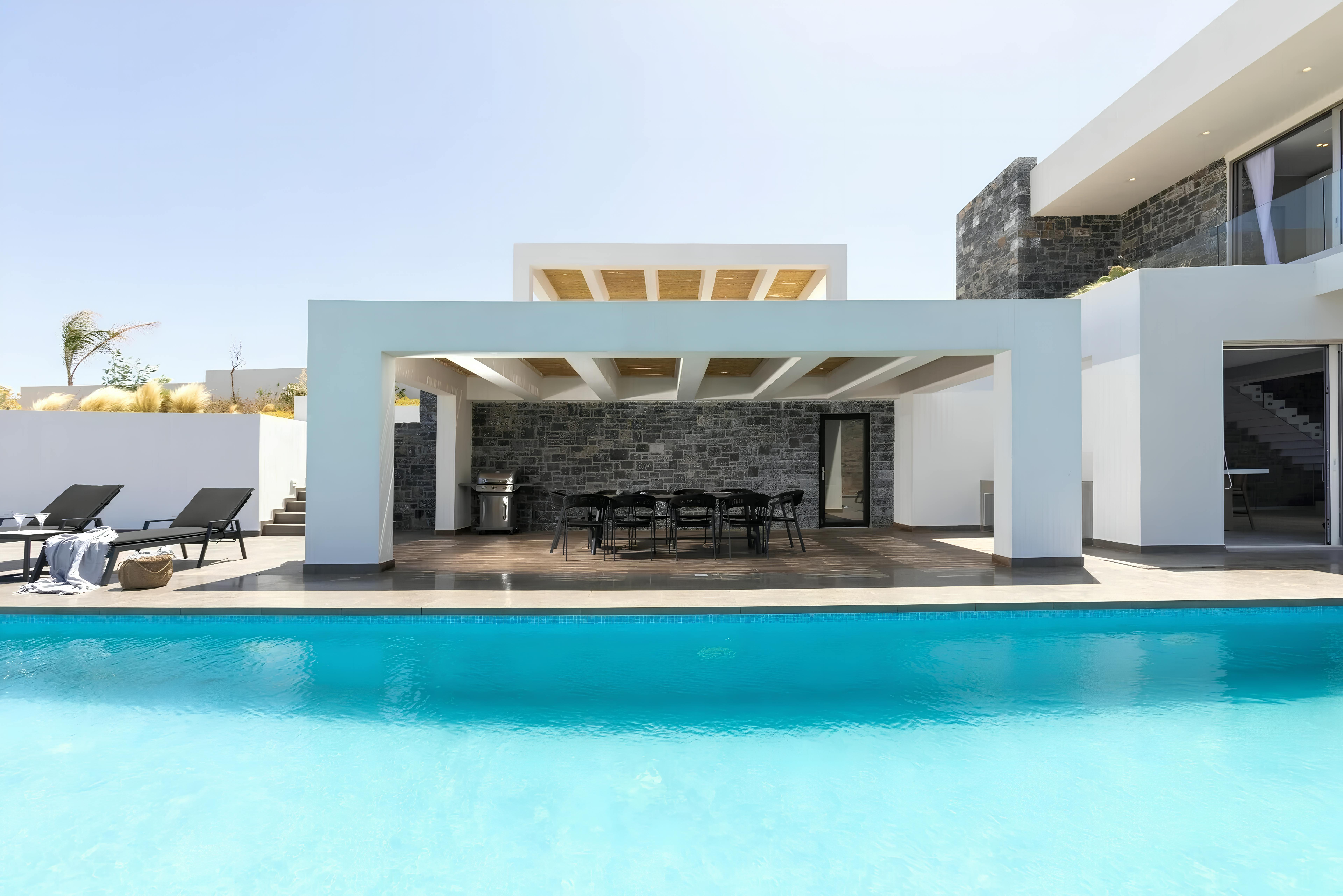 Villa Ostria Archanes Crete: 5-Bedroom Luxury Villa with Private Pool and Seaviews, Crete
