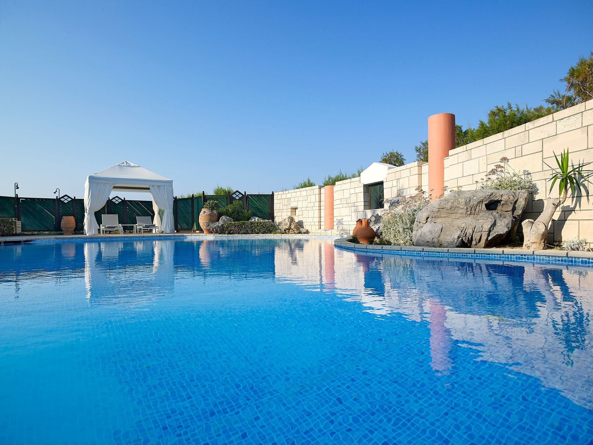Villa Boreas Kokkini Chani Greece: Luxury 3-Bedroom Apartment with Sauna and Seaview, Crete