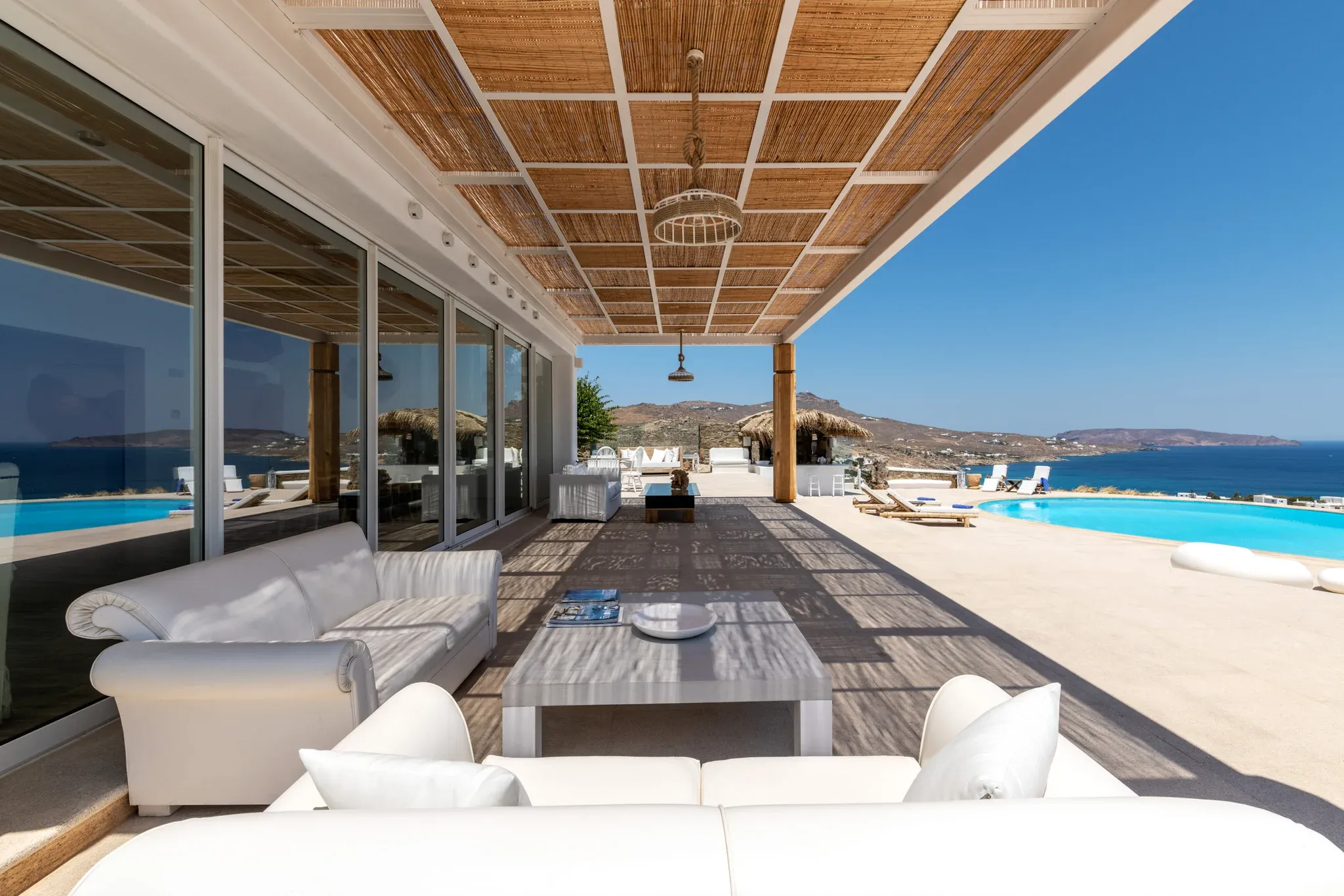 Villa Kaikias Drakos Kalafati: Lavish 8-Bedroom Luxury Villa with Infinity Pool, Mykonos