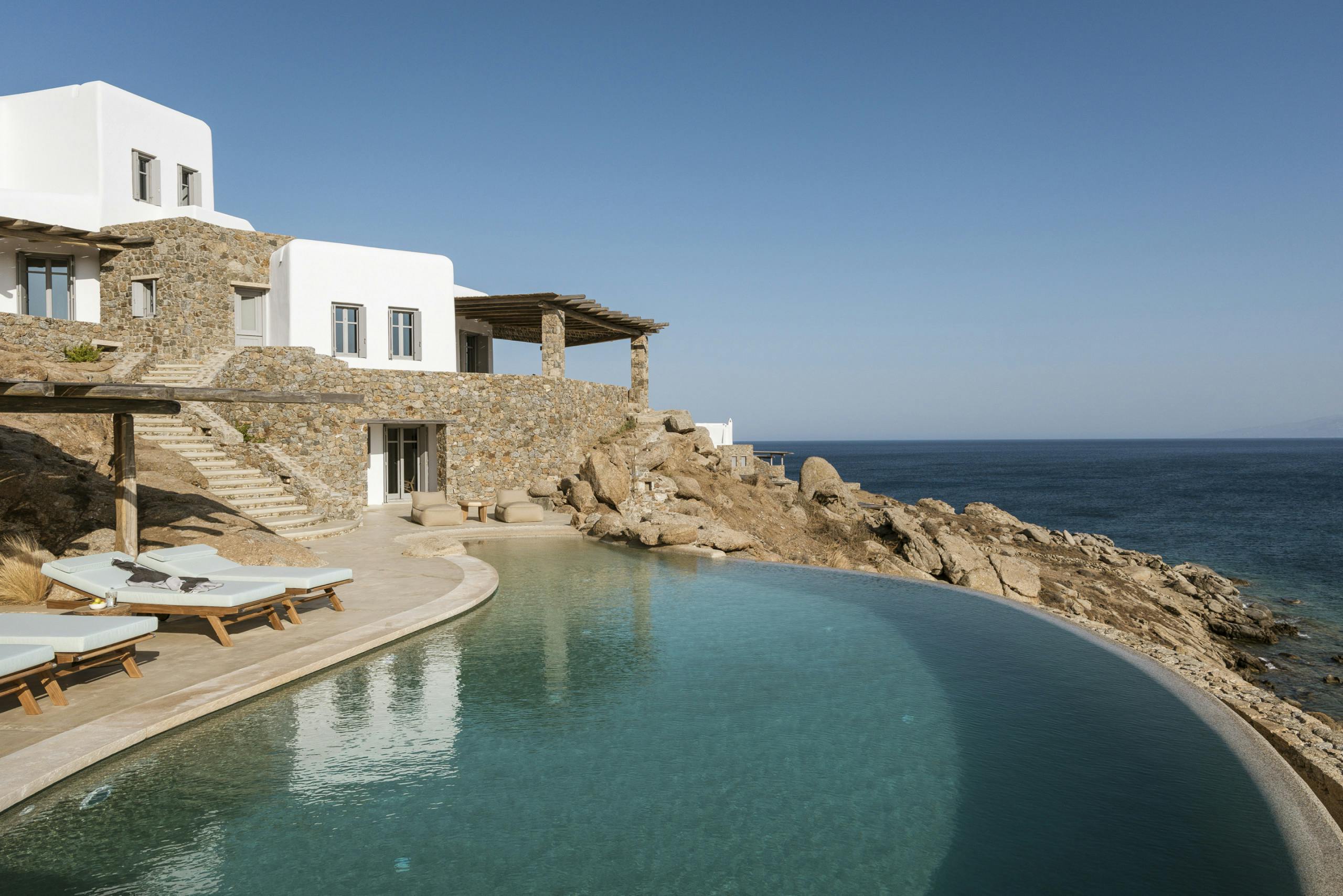 Villa Lysias Mavrospilia Kalafati: Luxury 5-Bedroom Villa with Infinity Pool, Mykonos