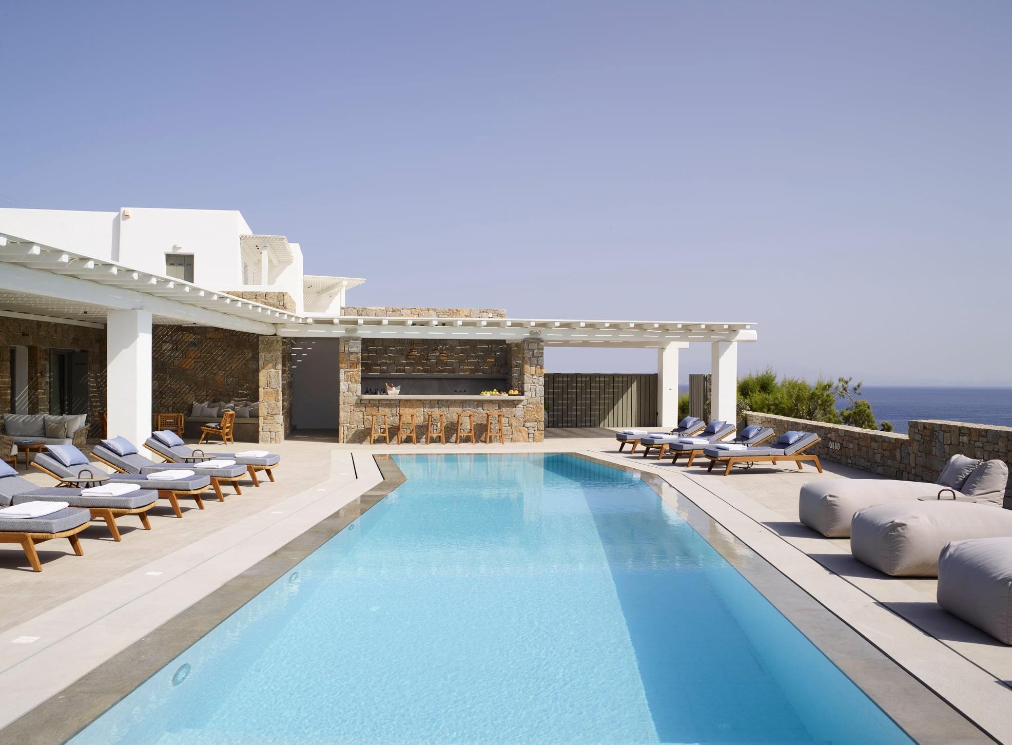 Villa Kaikias Lofos Kalafati: Luxury 10-Bedroom Apartment with Seaview and Pool, Kalafati
