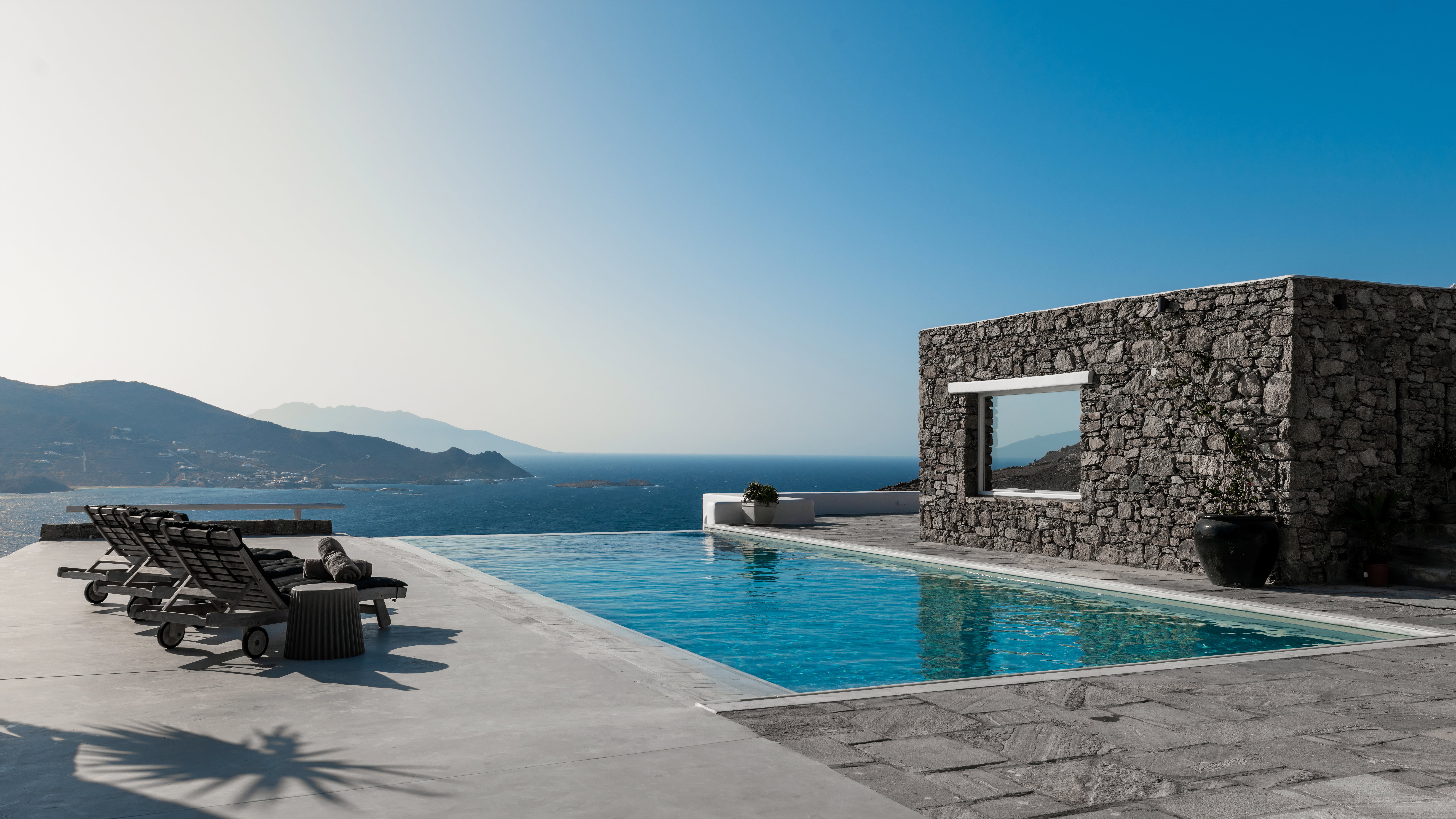 Villa Auge Akrotiri Kalafati: Spacious 9-Bedroom Villa with Infinity Pools, Kalafati Mykonos