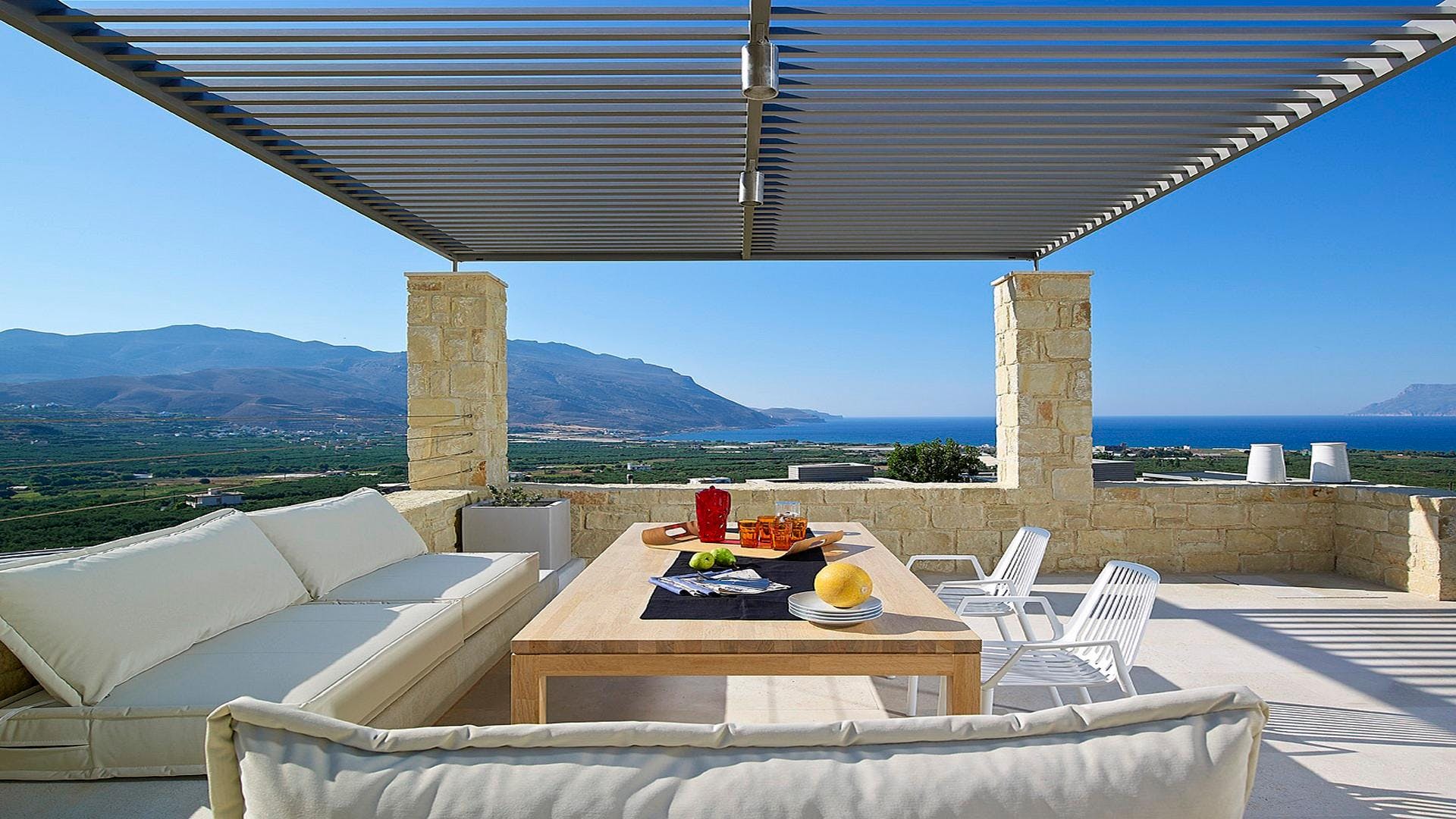 Villa Auge Balos Kissamos: Luxury 3-Bedroom Apartment with Infinity Pool and Sea Views, Kissamos