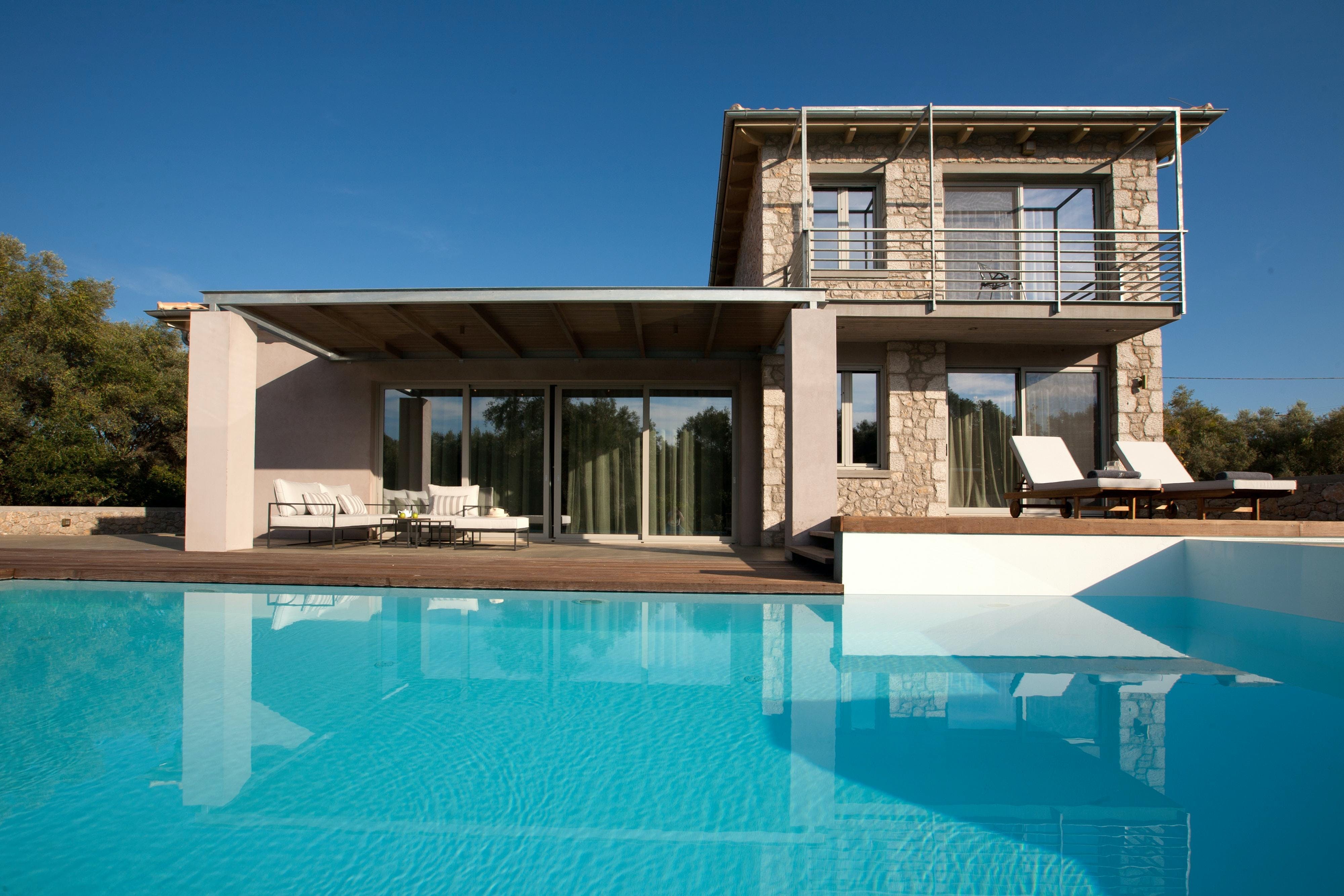 Villa Astra Karia Lefkada: 2-Bedroom Villa with Infinity Pool and Sea Views, Lefkada