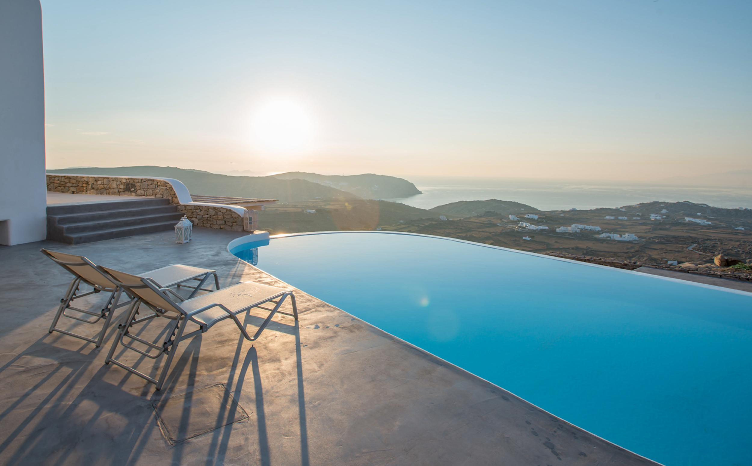 Villa Zephyros Agios Lazaros Mykonos-780290: Spacious 6-Bedroom Apartment with Pool, Mykonos